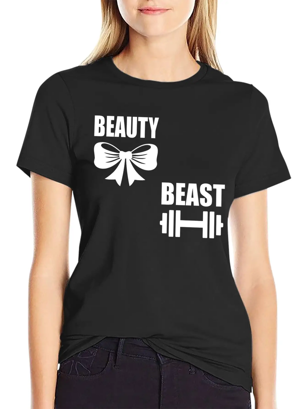 Beauty And The Beast Breathable Graphic T-Shirt – Perfect For Casual Days