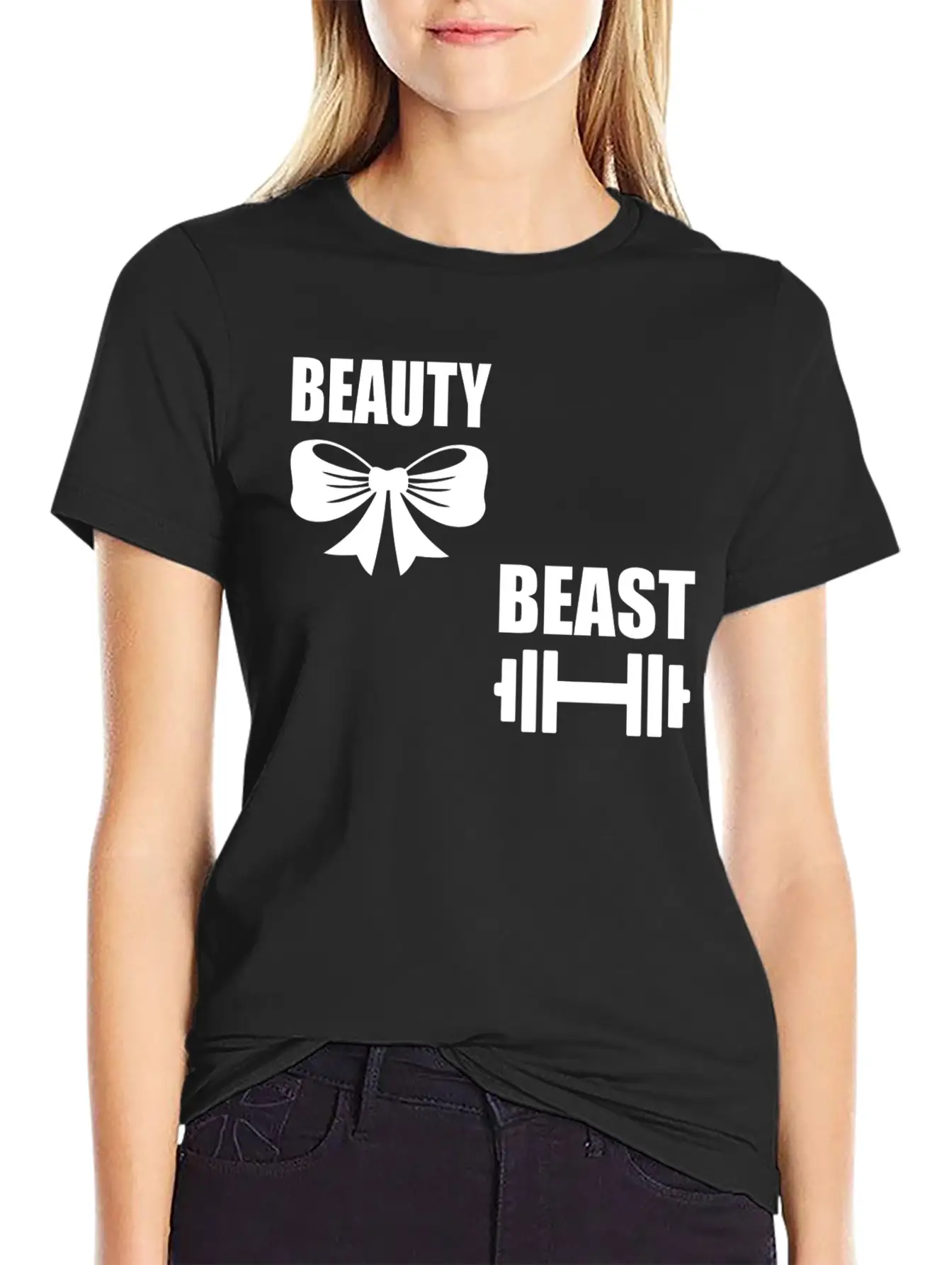 Beauty And The Beast Breathable Graphic T-Shirt – Perfect For Casual Days