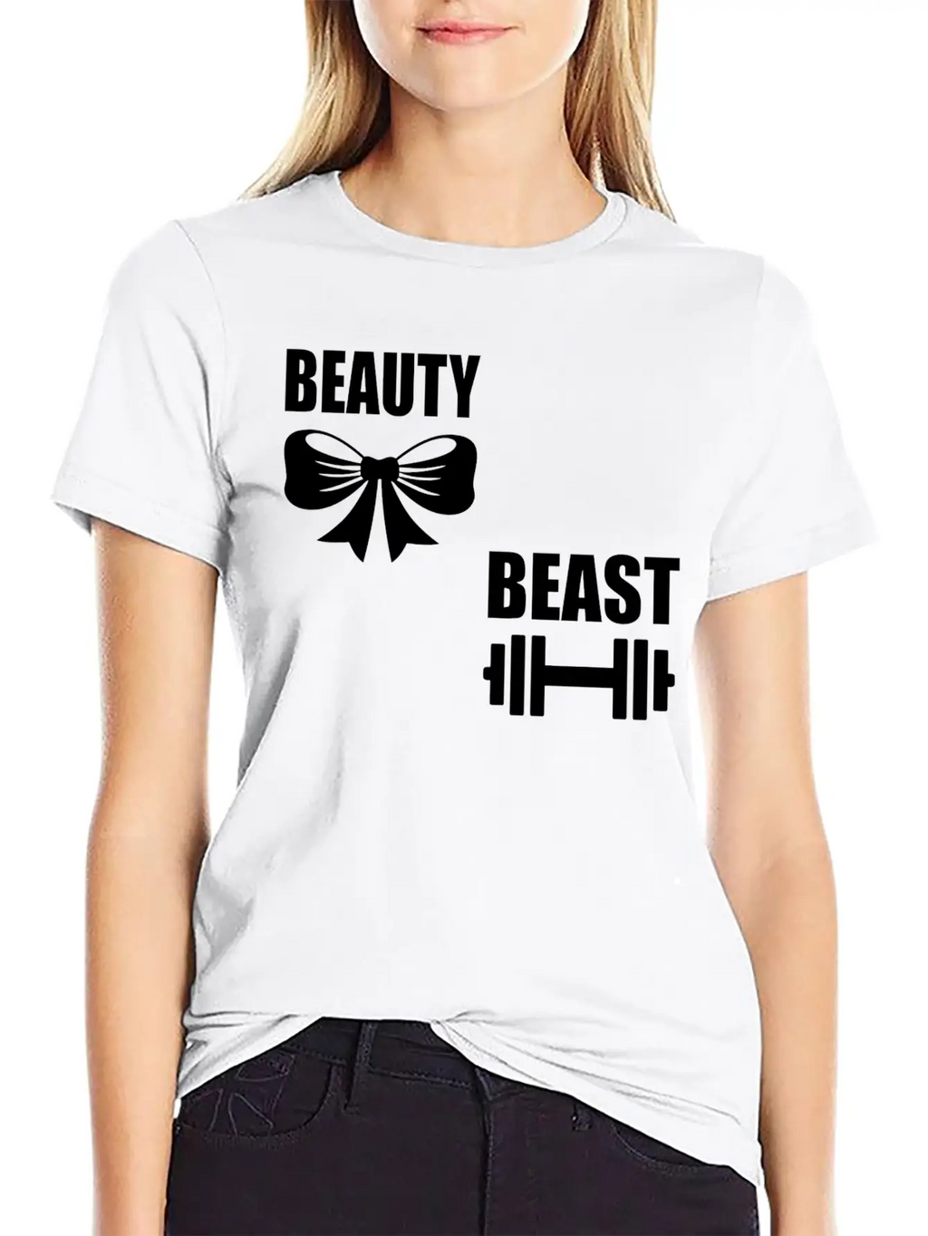 Beauty And The Beast Breathable Graphic T-Shirt – Perfect For Casual Days