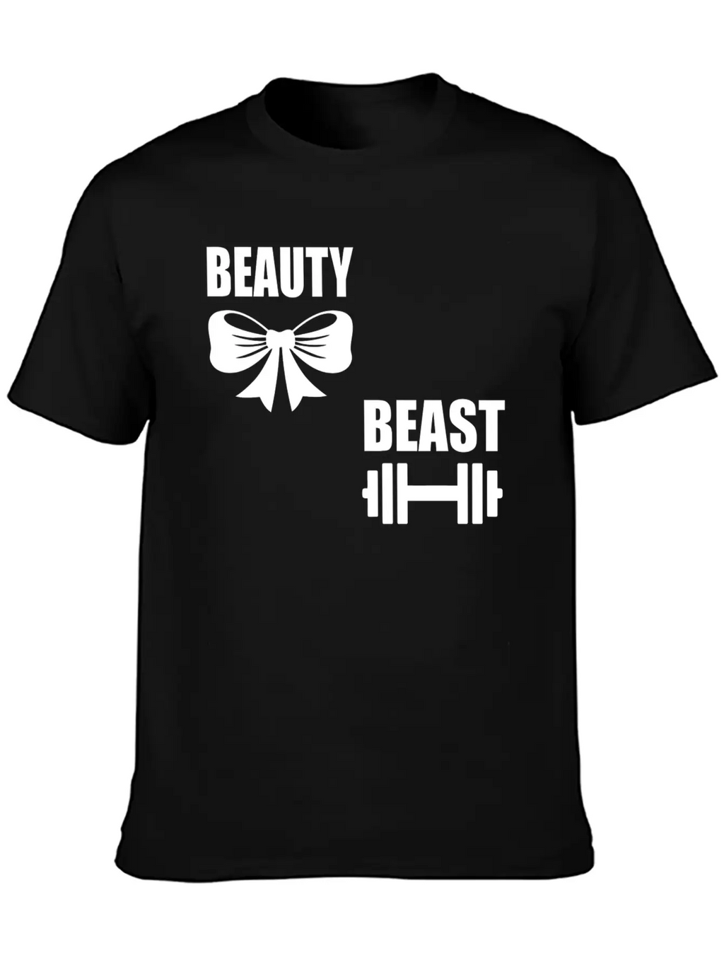 Beauty And The Beast Breathable Graphic T-Shirt – Perfect For Casual Days
