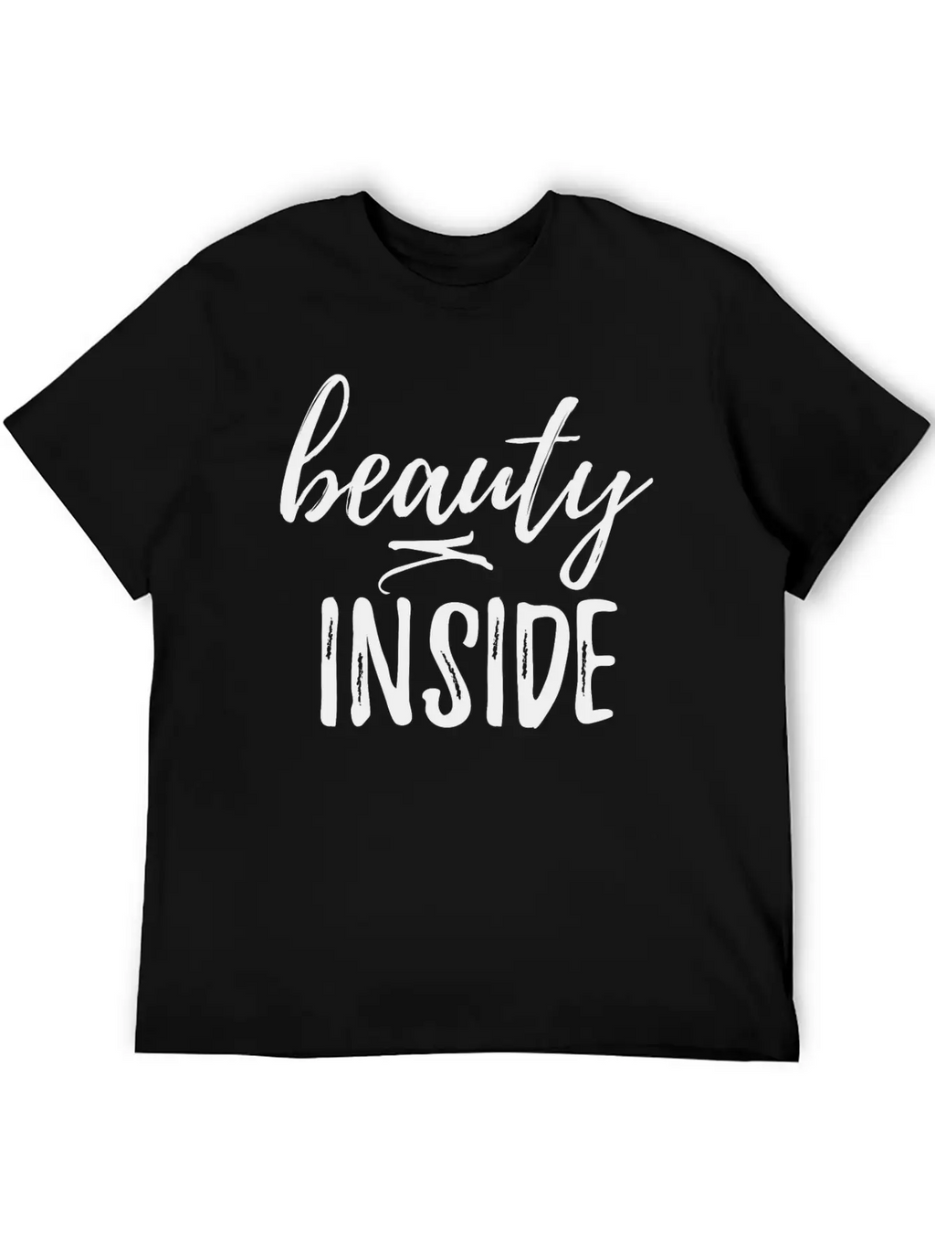Beauty Inside Unisex Casual T-Shirt – Clean Design For Daily Comfort