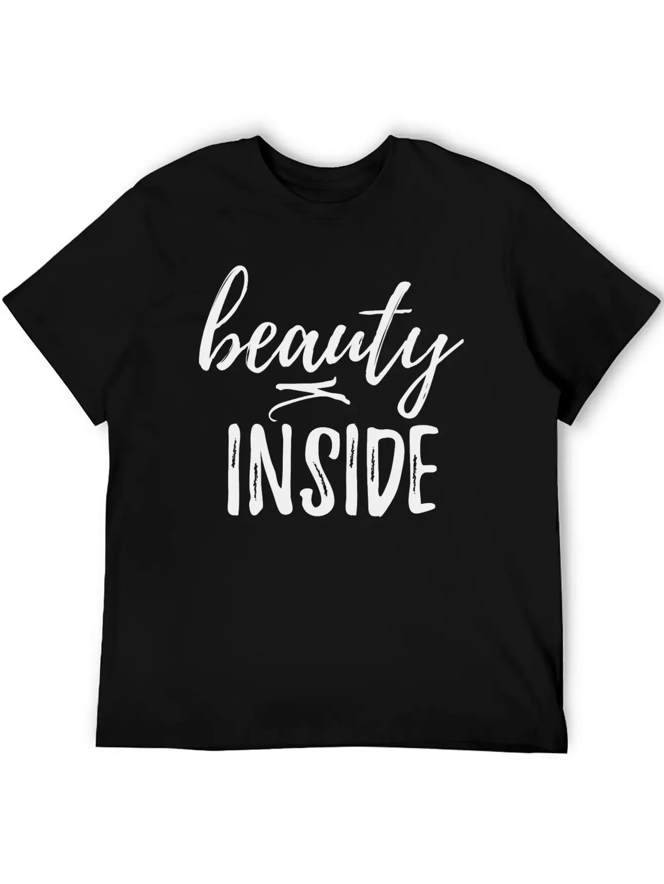 Beauty Inside Unisex Casual T-Shirt – Clean Design For Daily Comfort