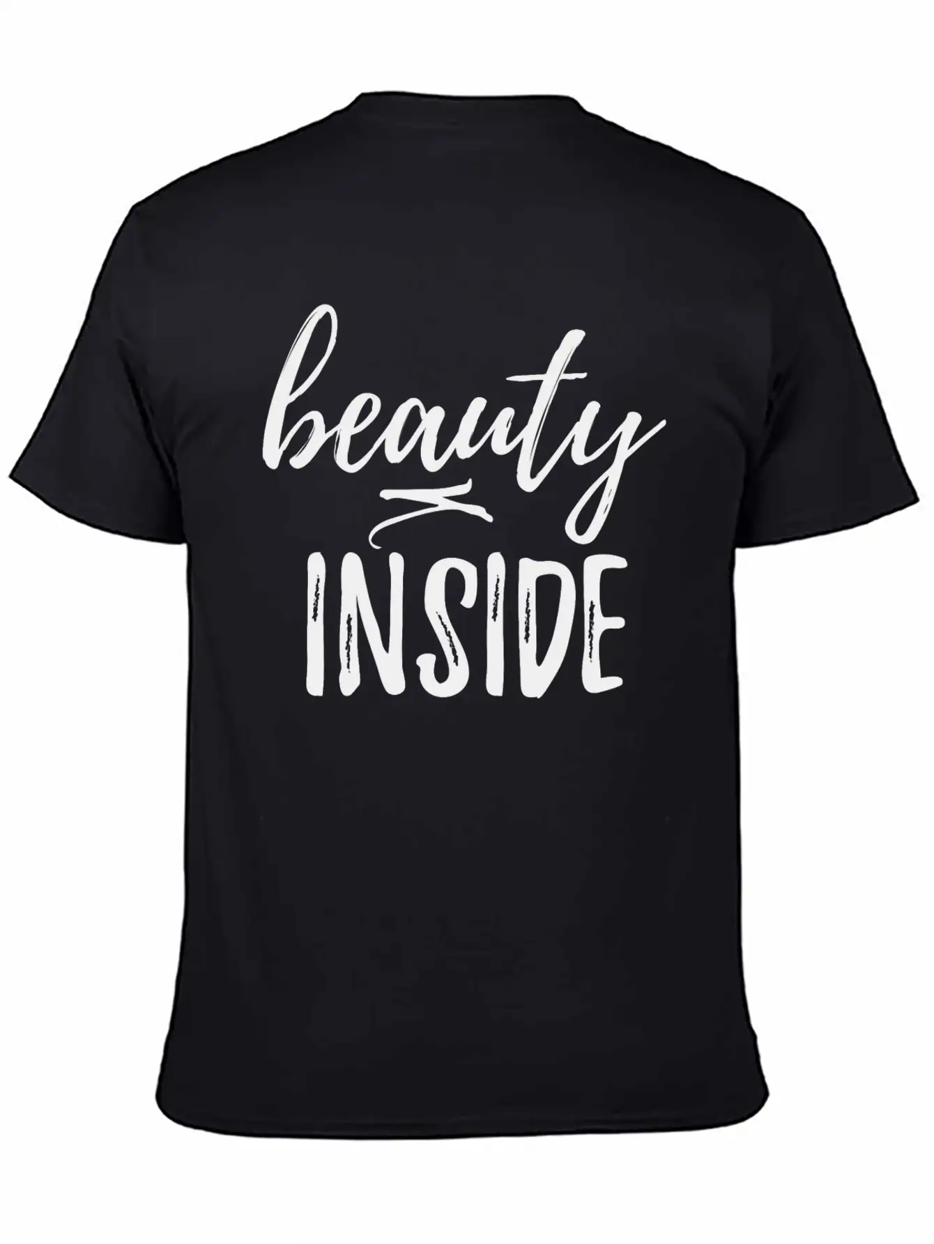 Beauty Inside Unisex Casual T-Shirt – Clean Design For Daily Comfort