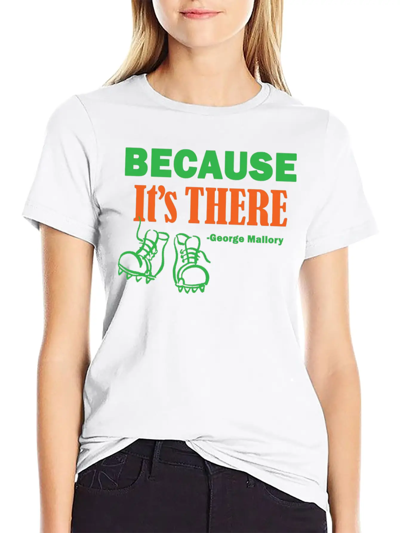 Because It's THERE Stylish Everyday T-Shirt – Unisex Basic Cotton Tee