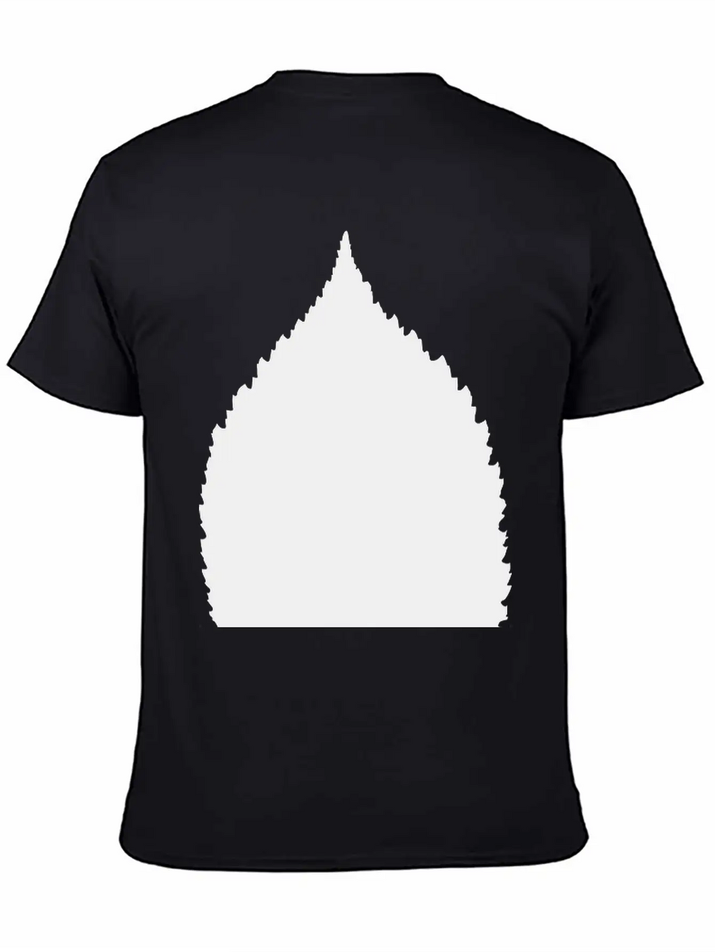 Beech Leaf Silhouette Classic Cotton Tee – Unisex Comfort For Any Season