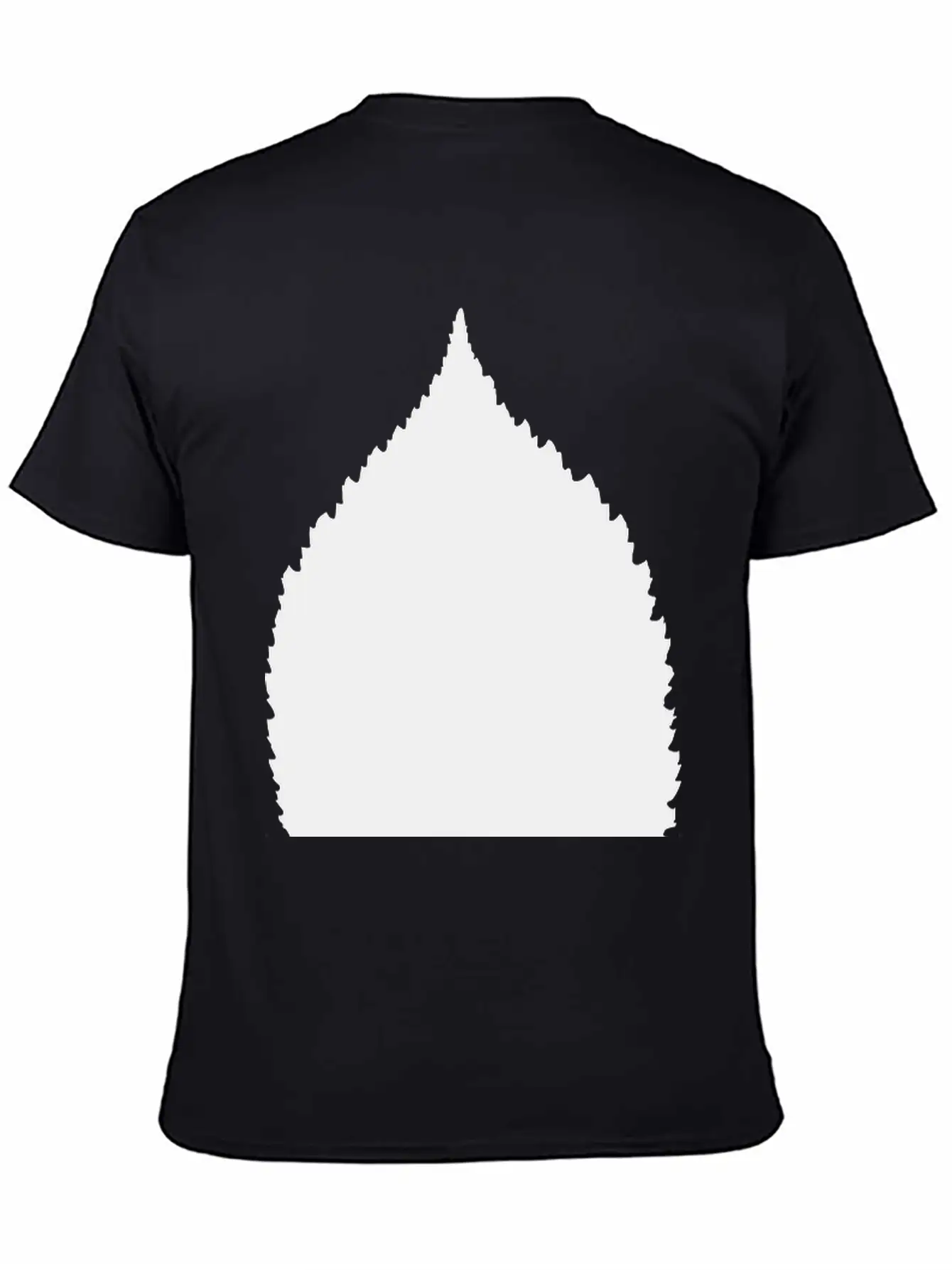 Beech Leaf Silhouette Classic Cotton Tee – Unisex Comfort For Any Season