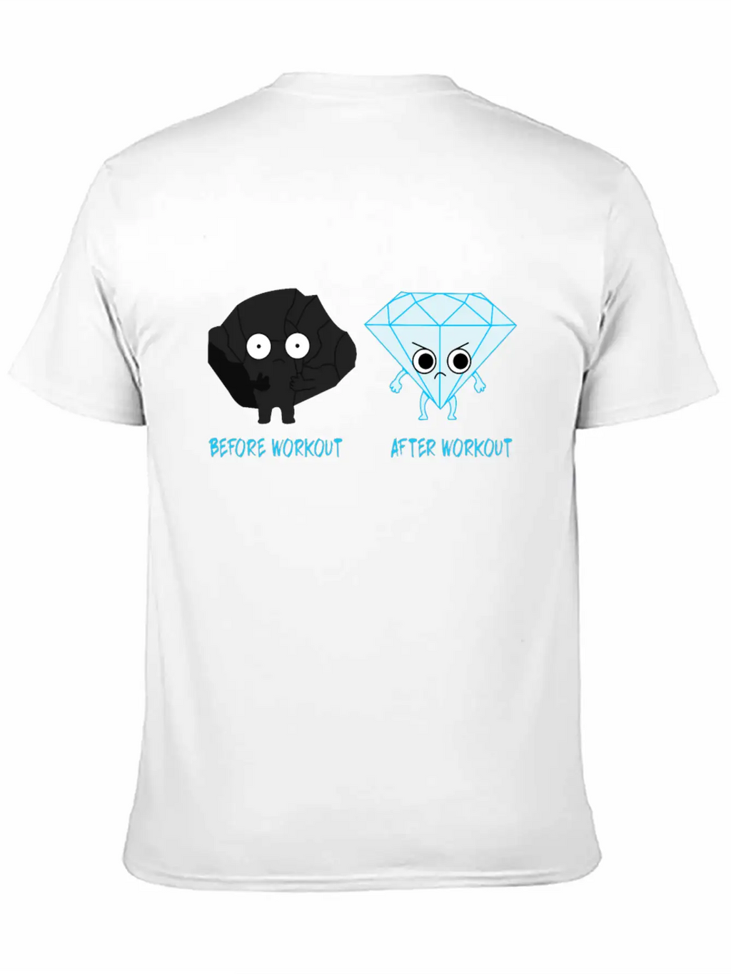 Before Workout After Workout Essential Cotton Tee For Daily Outfits – Unisex Style