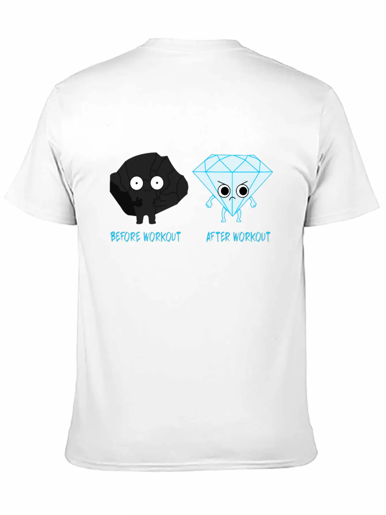 Before Workout After Workout Essential Cotton Tee For Daily Outfits – Unisex Style