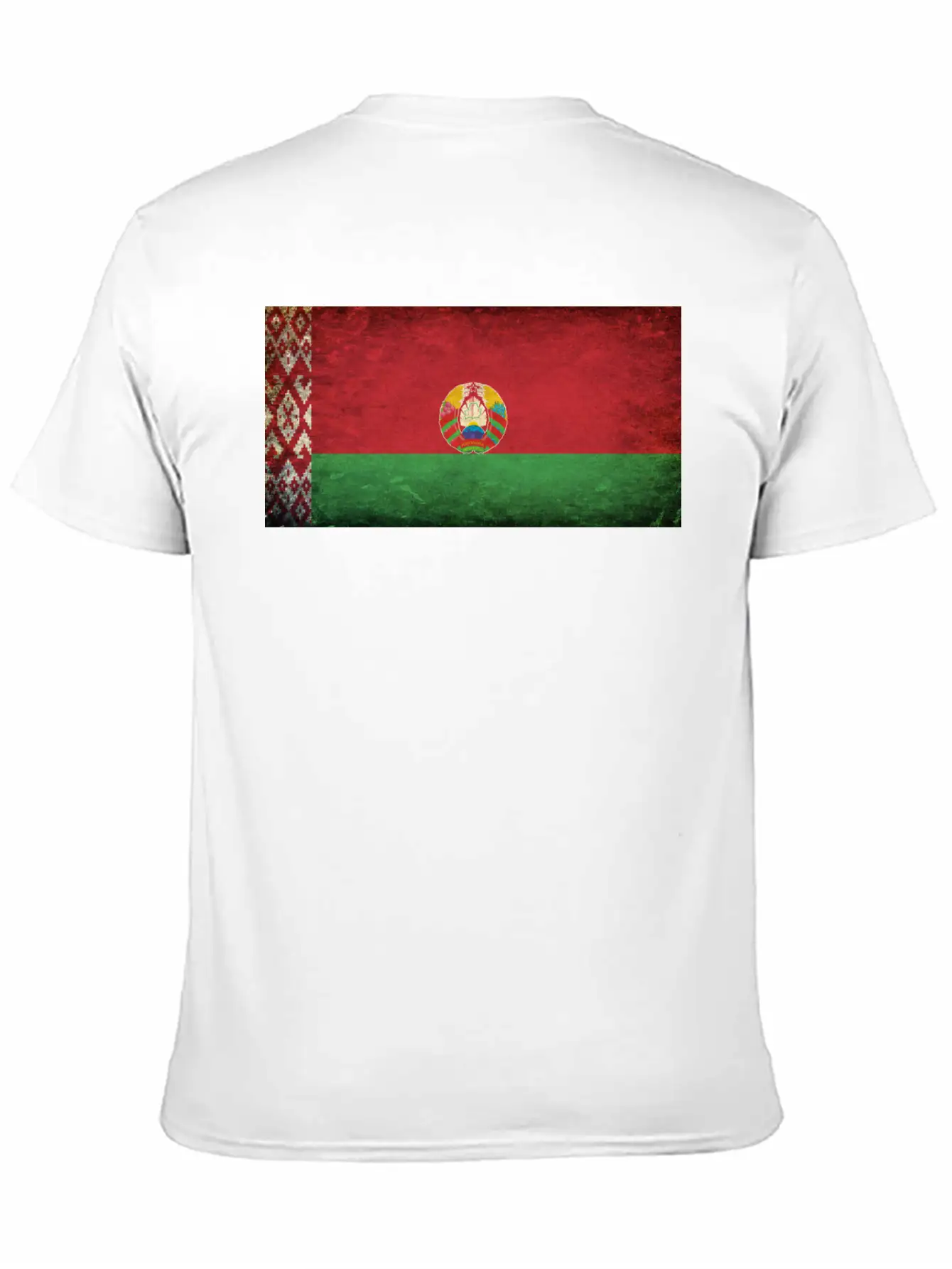 Belarus Flag Breathable Soft Cotton T-Shirt – Timeless Casual Look