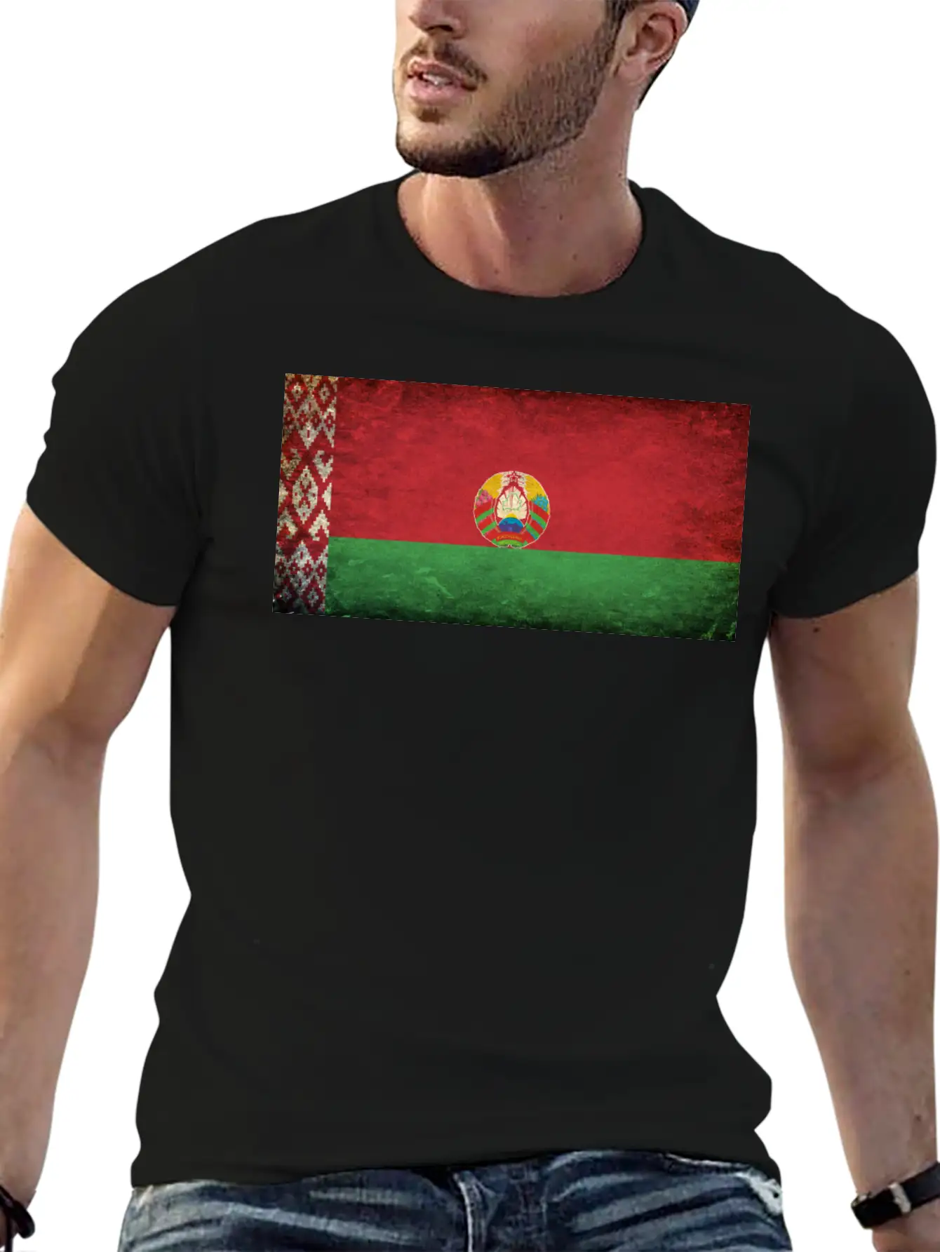 Belarus Flag Breathable Soft Cotton T-Shirt – Timeless Casual Look