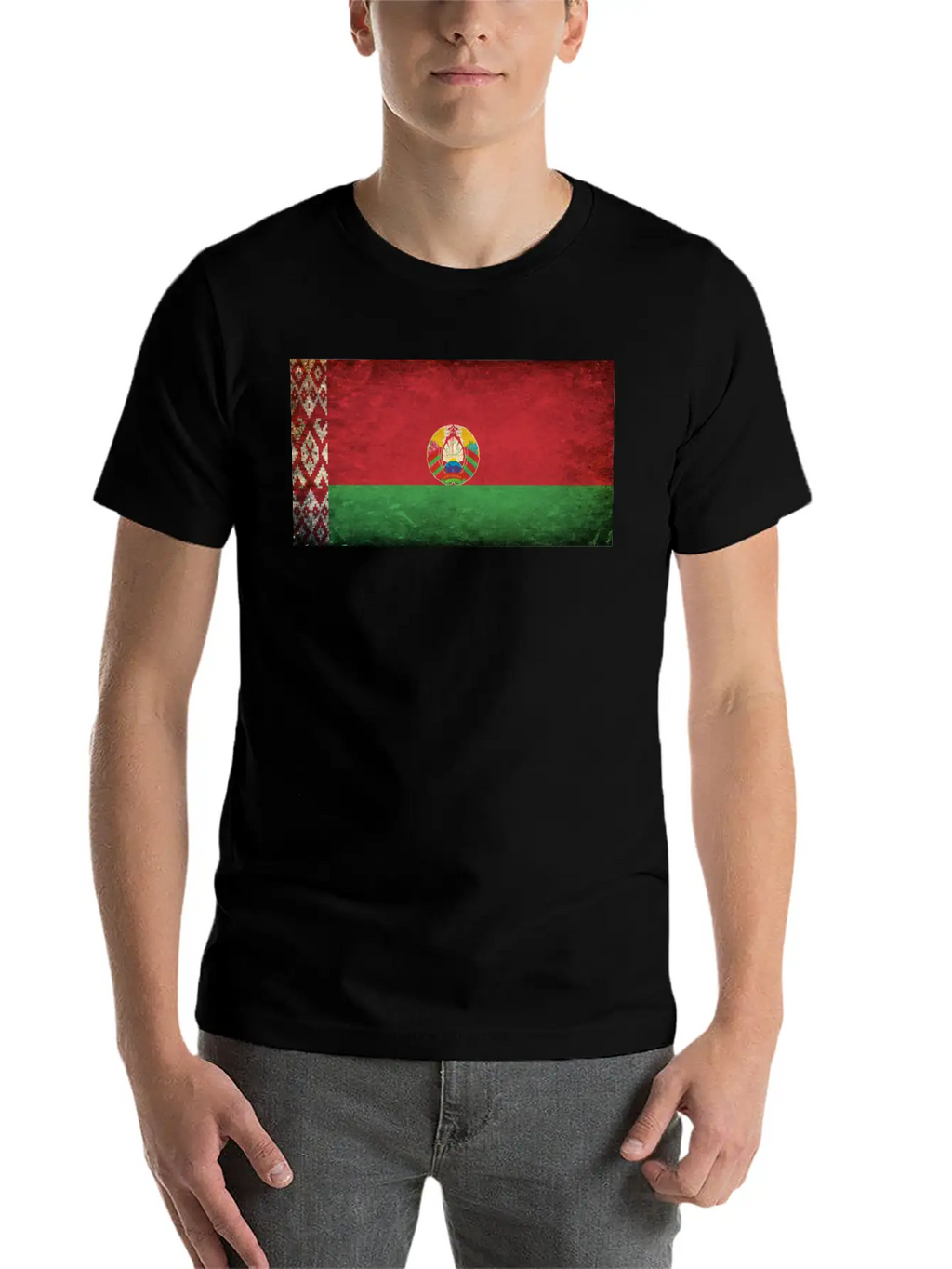 Belarus Flag Breathable Soft Cotton T-Shirt – Timeless Casual Look
