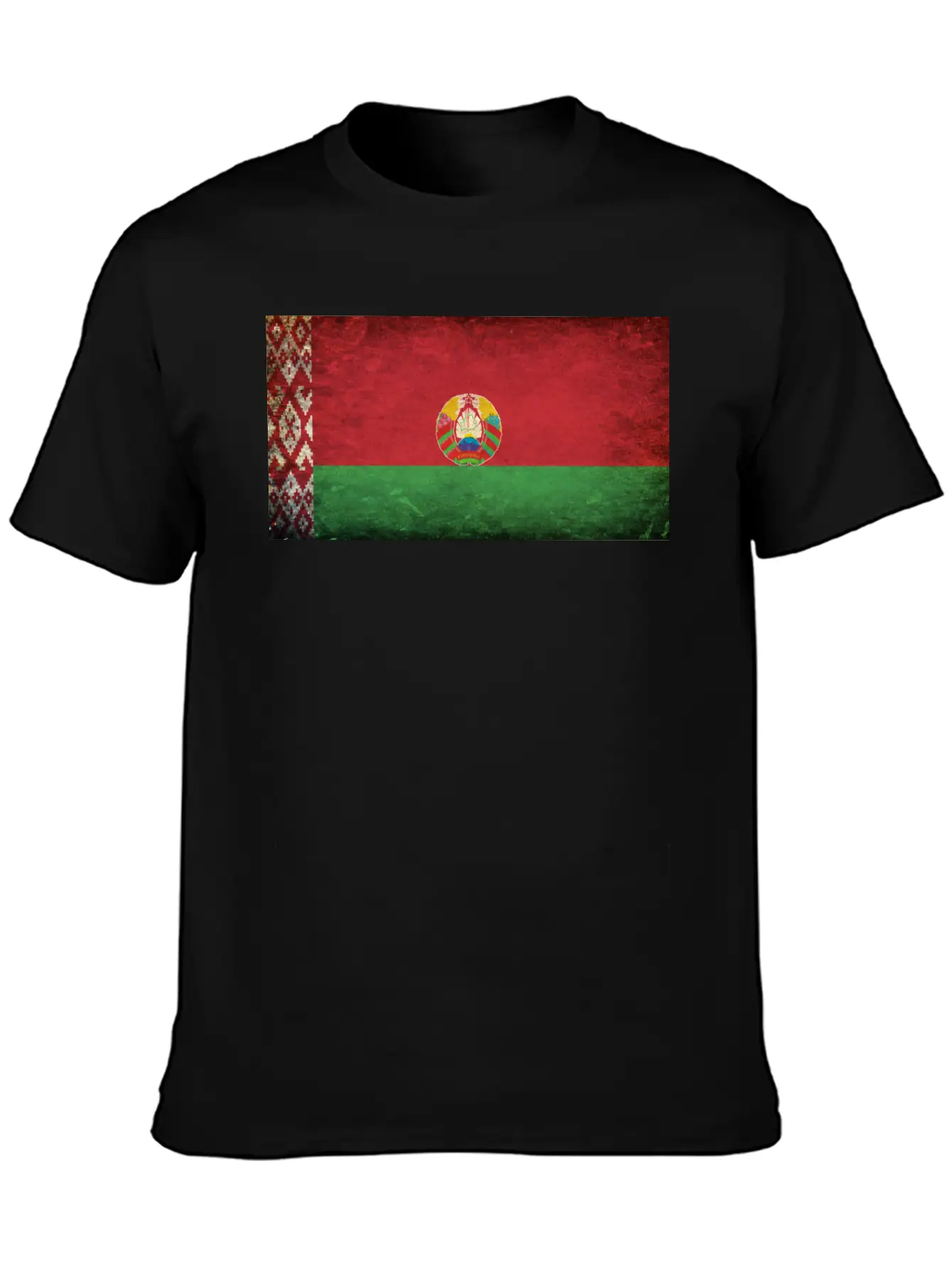 Belarus Flag Breathable Soft Cotton T-Shirt – Timeless Casual Look