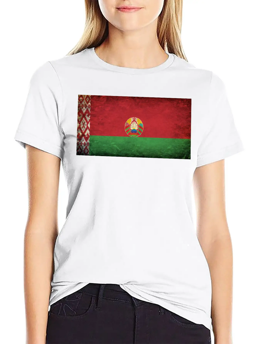 Belarus Flag Breathable Soft Cotton T-Shirt – Timeless Casual Look