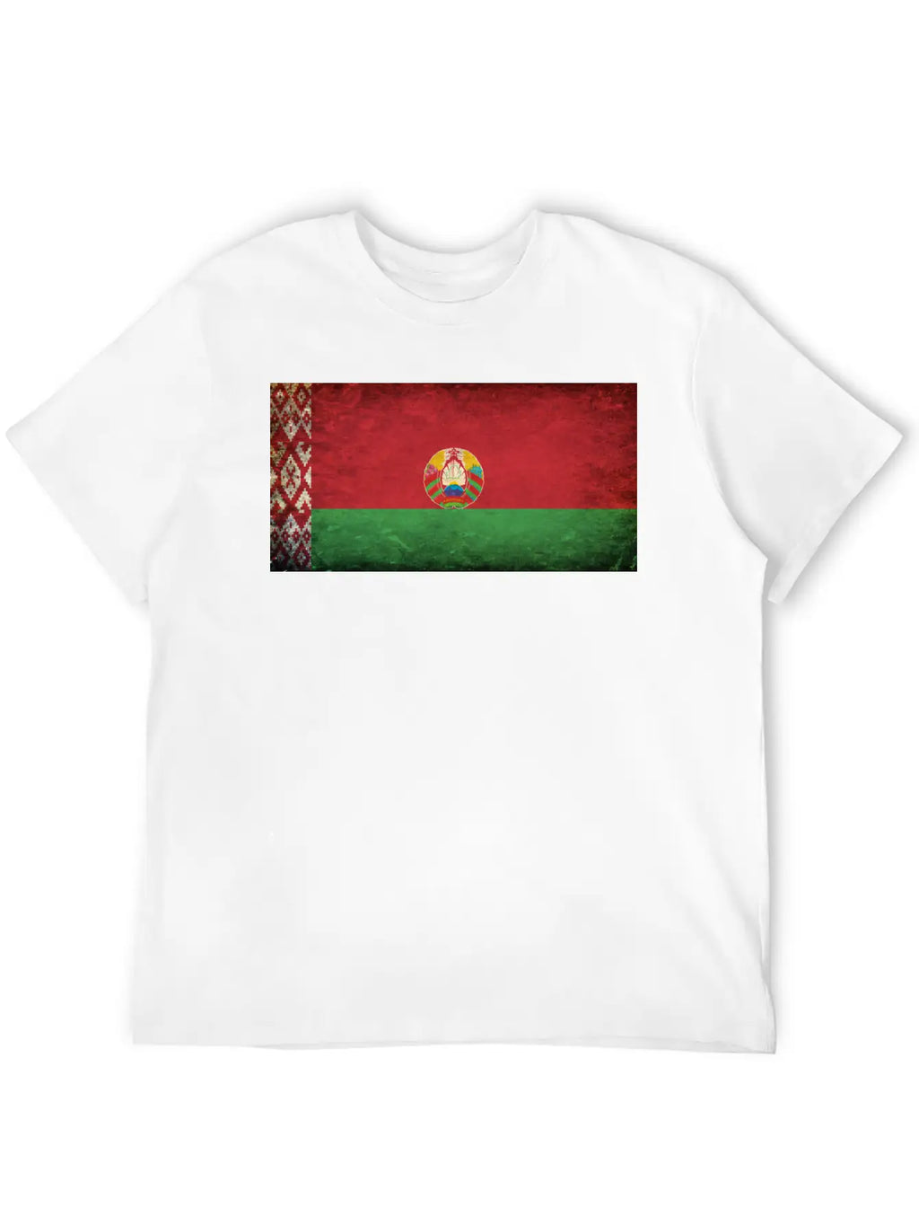 Belarus Flag Breathable Soft Cotton T-Shirt – Timeless Casual Look