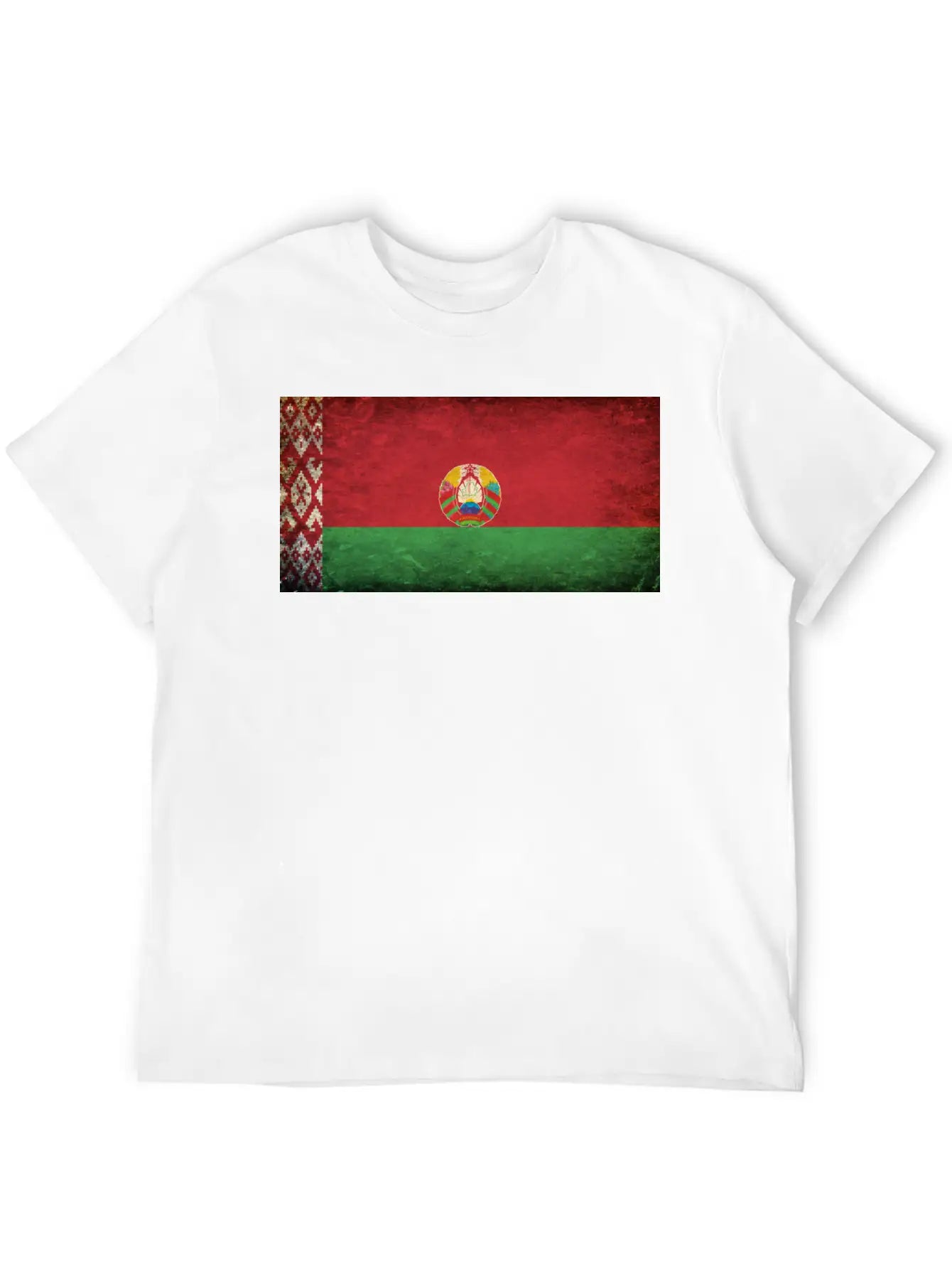 Belarus Flag Breathable Soft Cotton T-Shirt – Timeless Casual Look