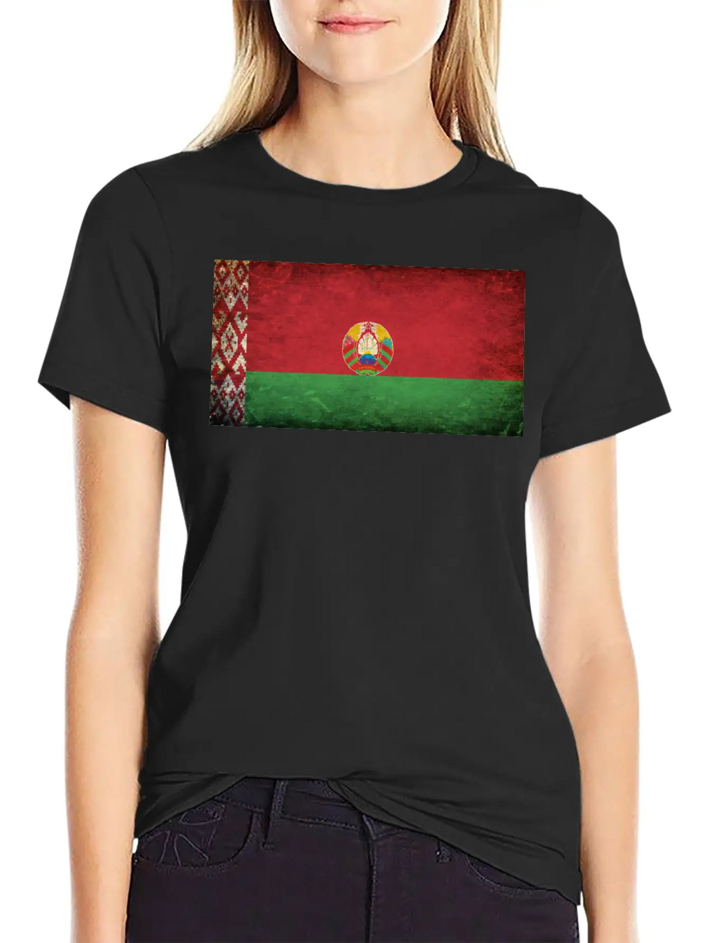 Belarus Flag Breathable Soft Cotton T-Shirt – Timeless Casual Look