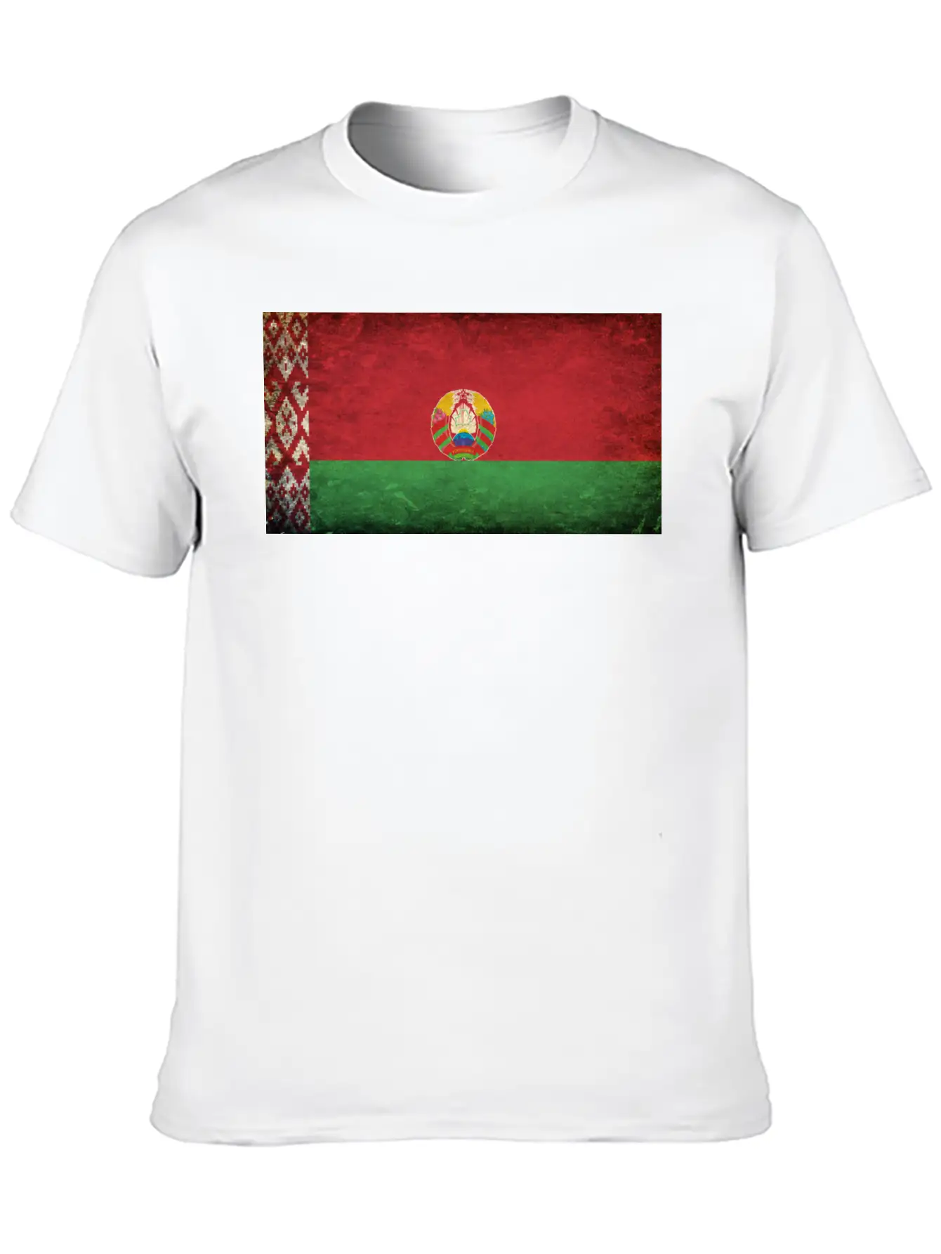 Belarus Flag Breathable Soft Cotton T-Shirt – Timeless Casual Look