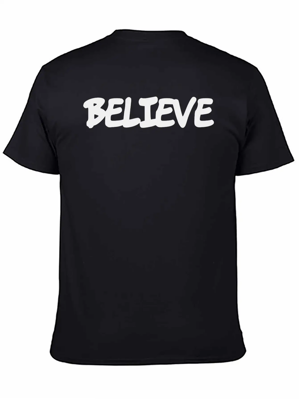 Believe Classic Cotton Tee – Unisex Comfort For Any Season