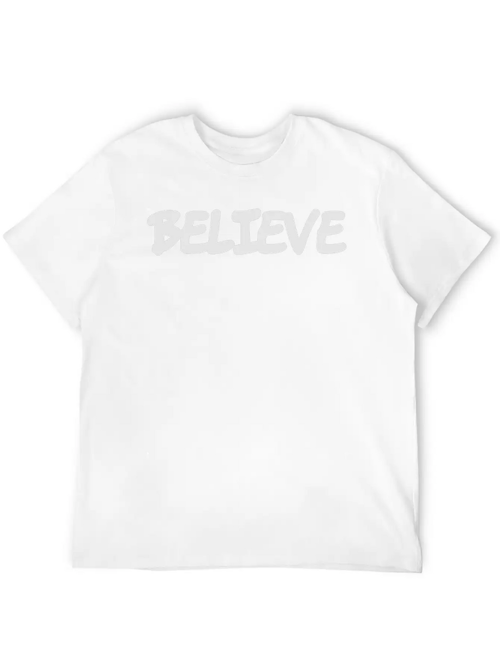 Believe Classic Cotton Tee – Unisex Comfort For Any Season