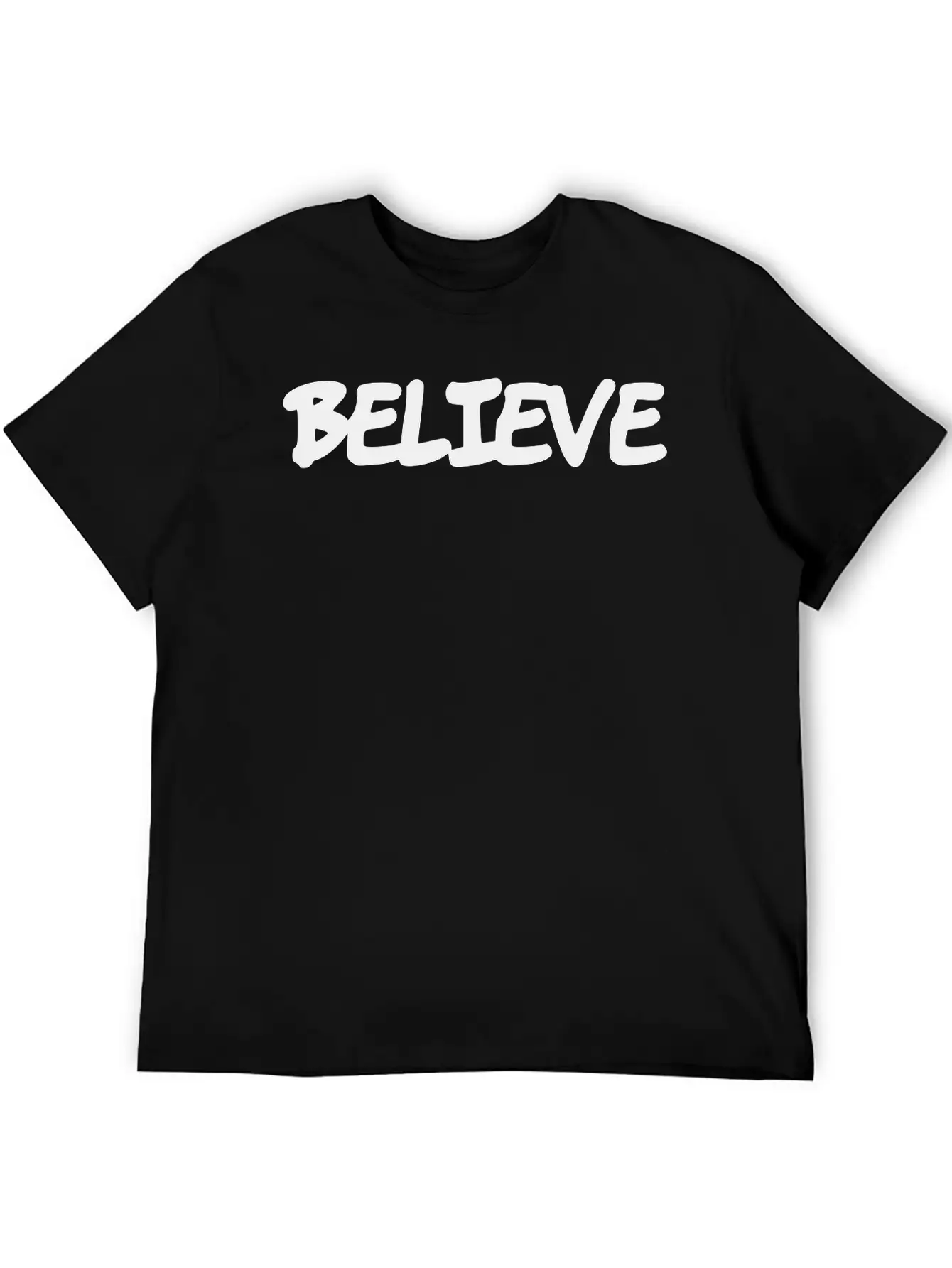 Believe Classic Cotton Tee – Unisex Comfort For Any Season