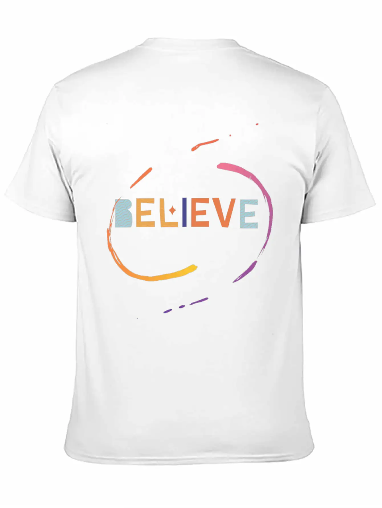 Believe – Faith And Confidence Design Stylish Everyday T-Shirt – Unisex Basic Cotton Tee