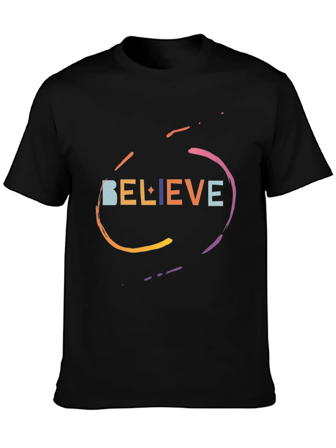Believe – Faith And Confidence Design Stylish Everyday T-Shirt – Unisex Basic Cotton Tee