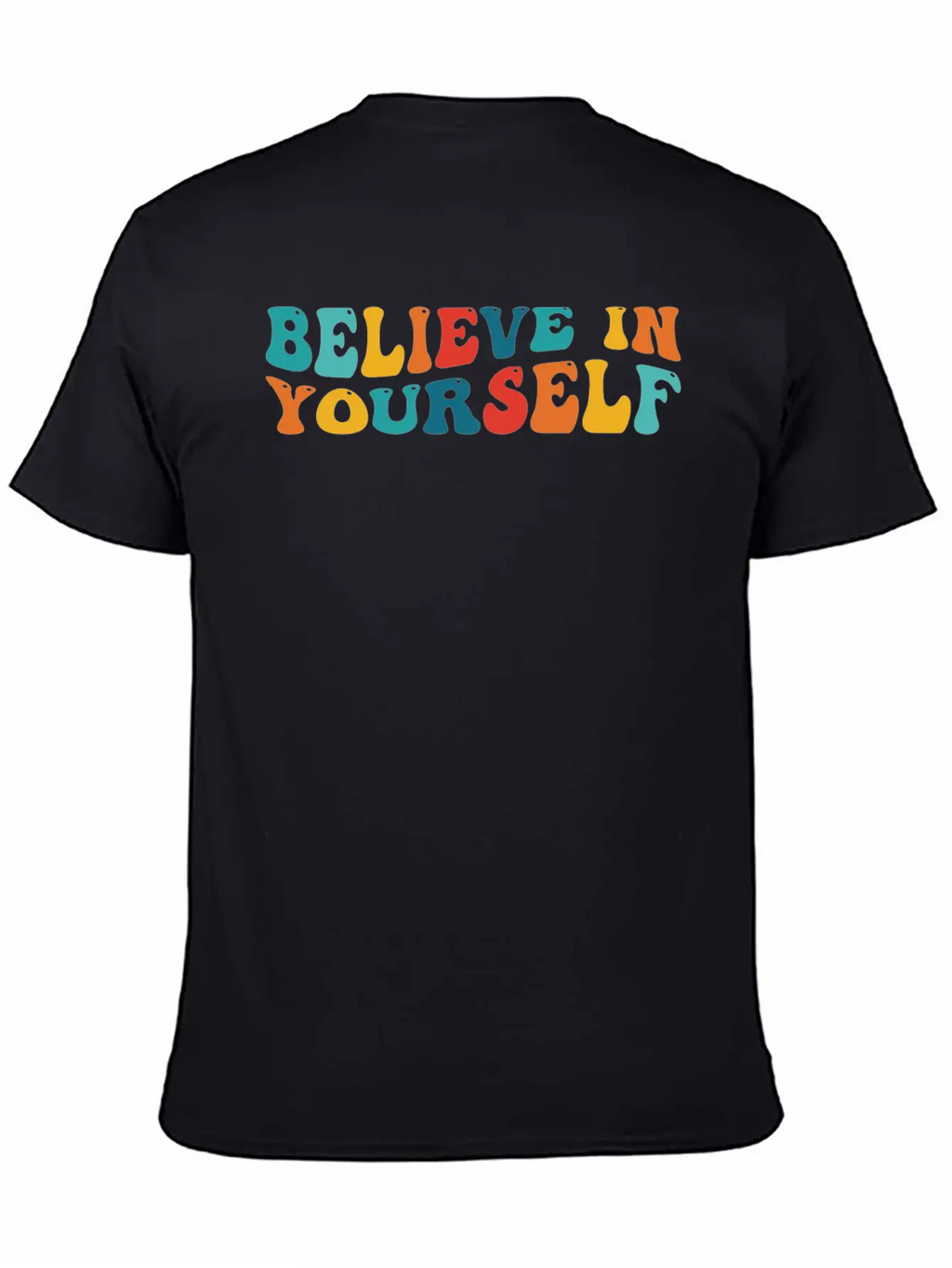 Believe In Yourself Motivational Classic Cotton Tee – Unisex Comfort For Any Season