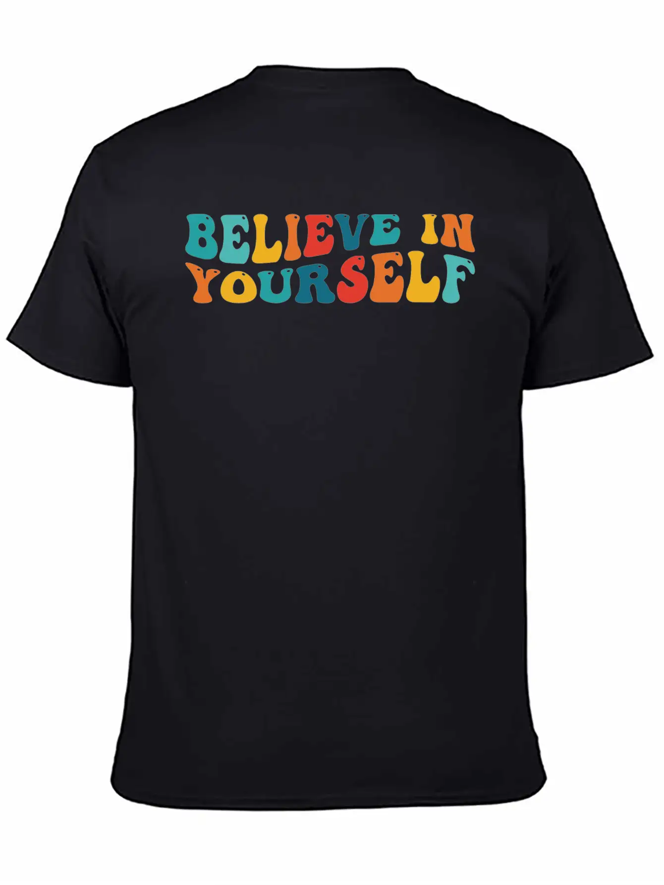 Believe In Yourself Motivational Classic Cotton Tee – Unisex Comfort For Any Season