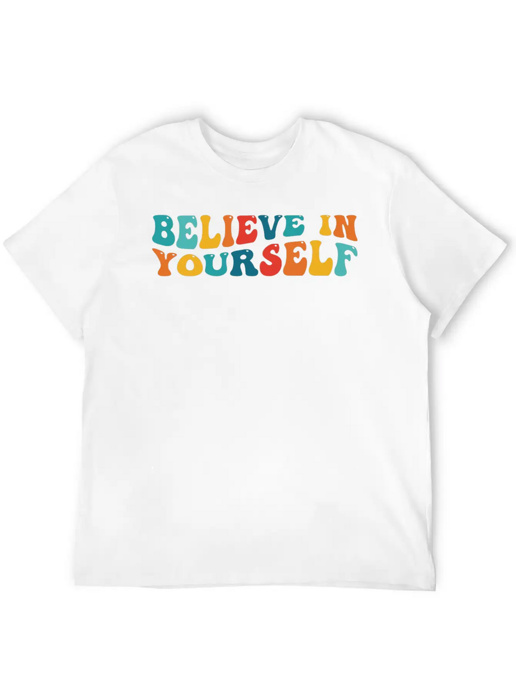 Believe In Yourself Motivational Classic Cotton Tee – Unisex Comfort For Any Season