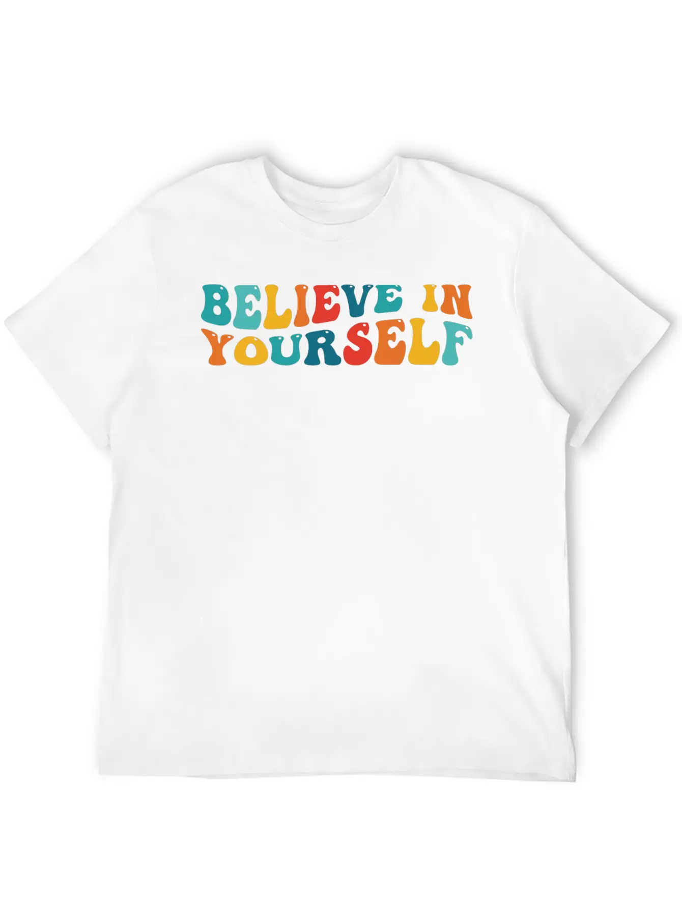 Believe In Yourself Motivational Classic Cotton Tee – Unisex Comfort For Any Season
