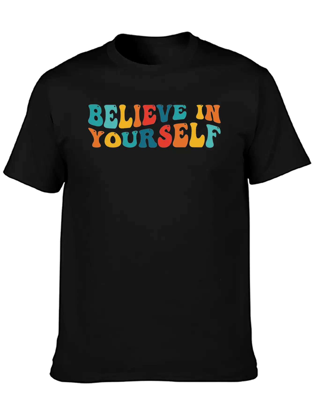 Believe In Yourself Motivational Classic Cotton Tee – Unisex Comfort For Any Season