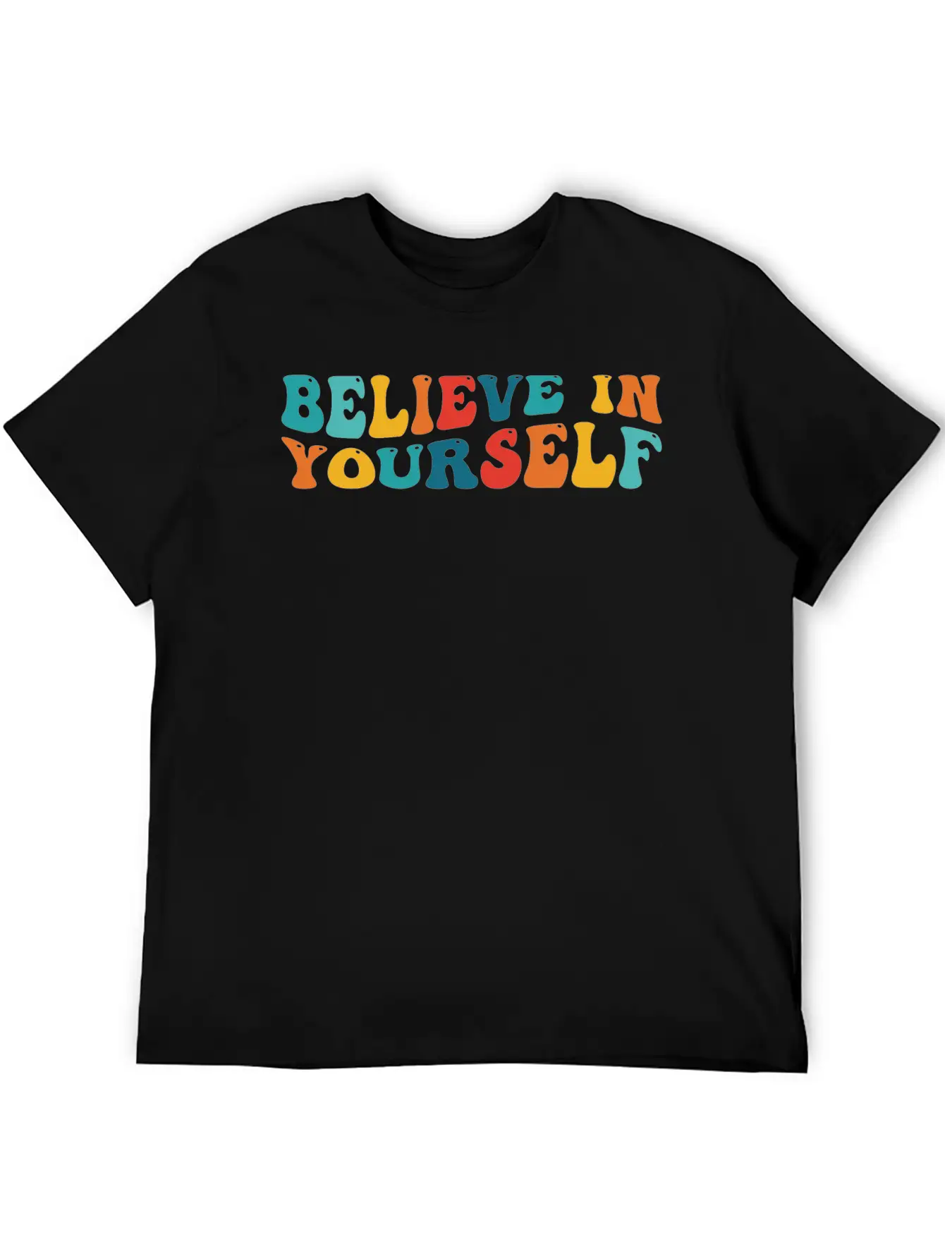 Believe In Yourself Motivational Classic Cotton Tee – Unisex Comfort For Any Season