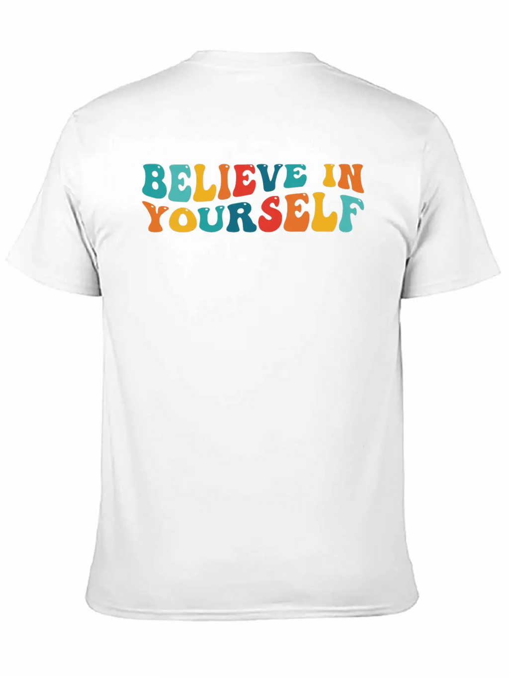 Believe In Yourself Motivational Classic Cotton Tee – Unisex Comfort For Any Season