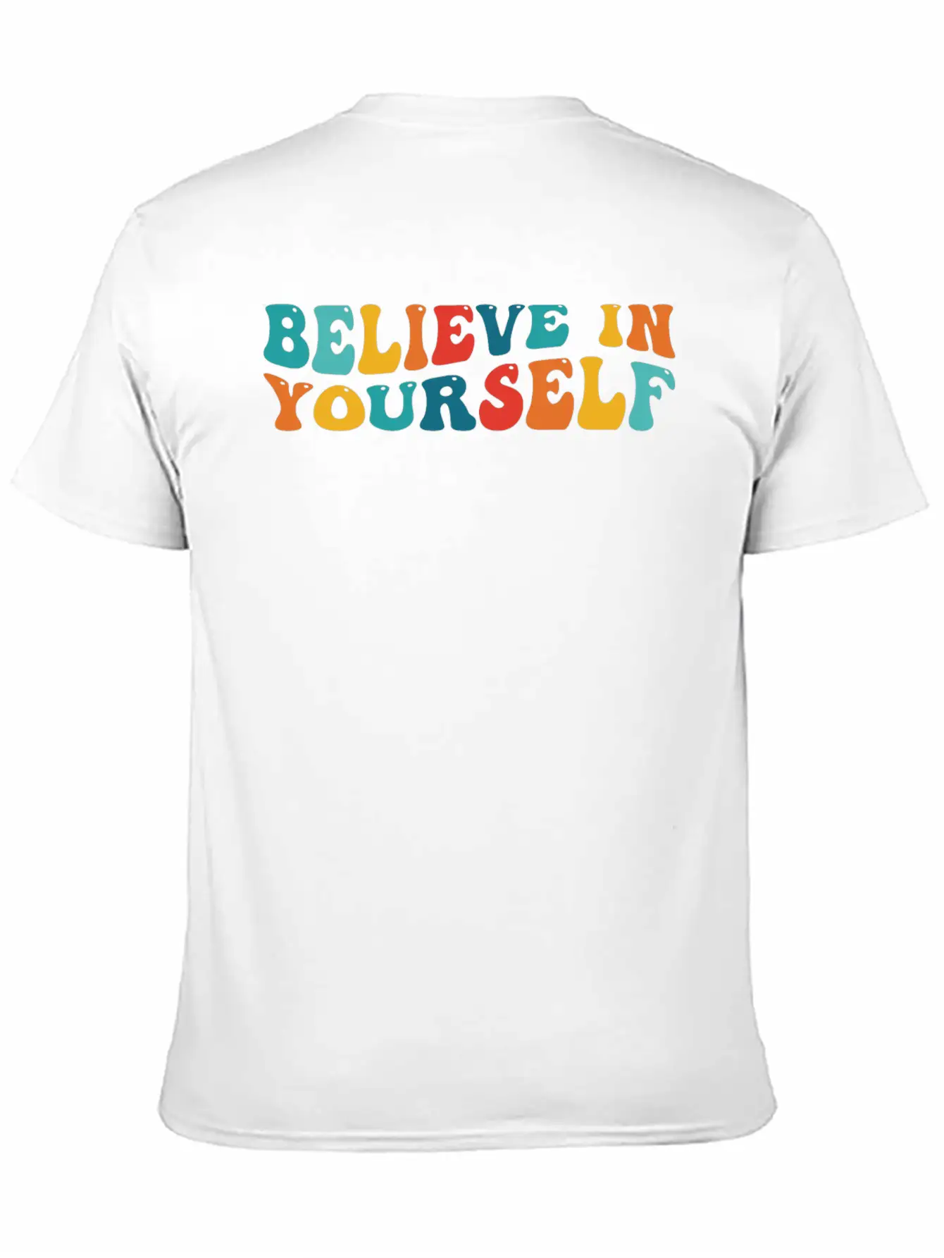 Believe In Yourself Motivational Classic Cotton Tee – Unisex Comfort For Any Season