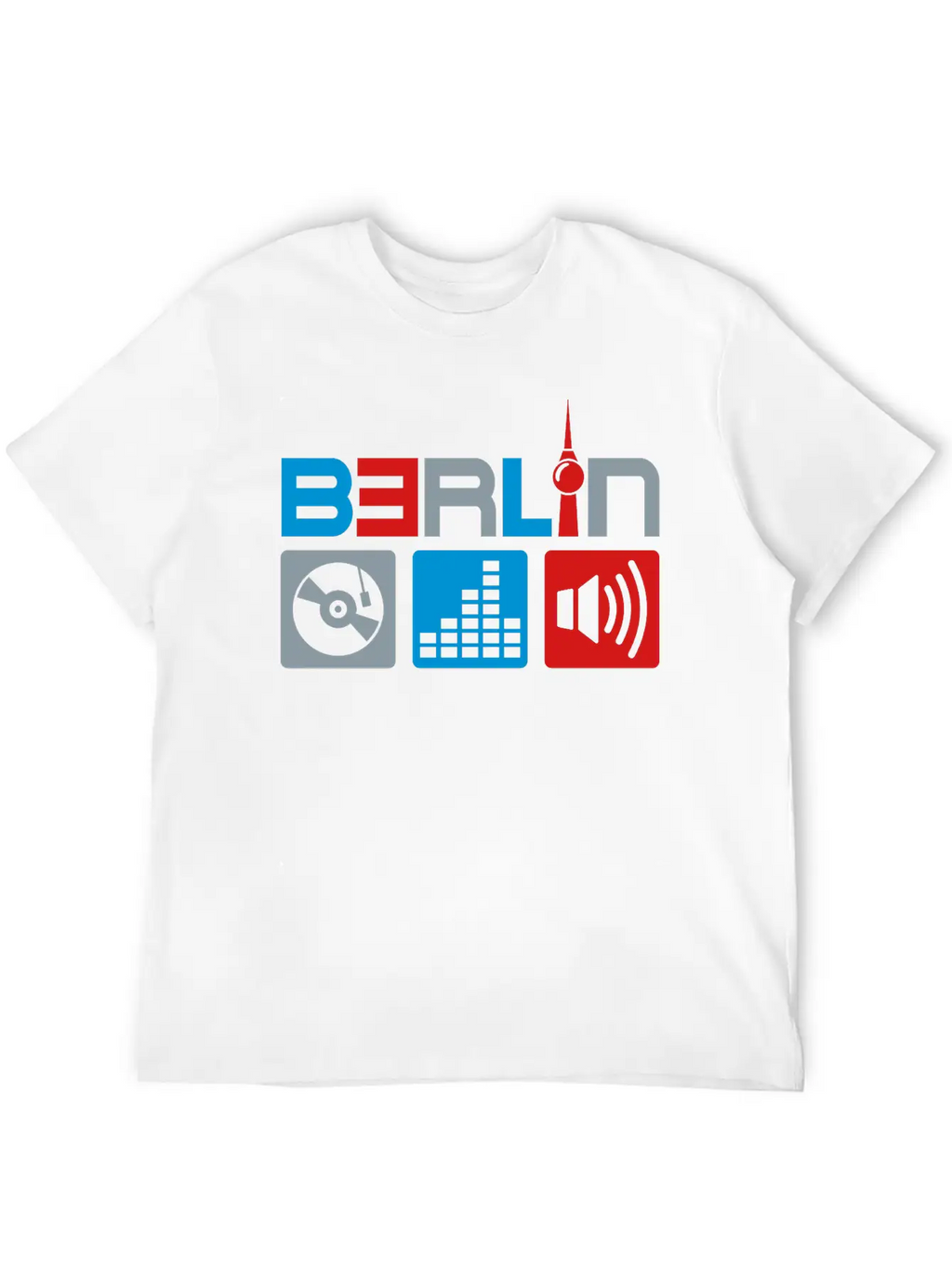 Berlin Music Basic Graphic T-Shirt – Daily Comfort In Soft Cotton