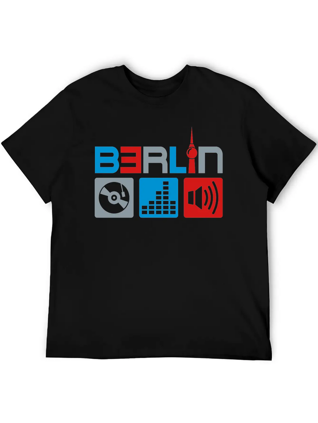 Berlin Music Basic Graphic T-Shirt – Daily Comfort In Soft Cotton