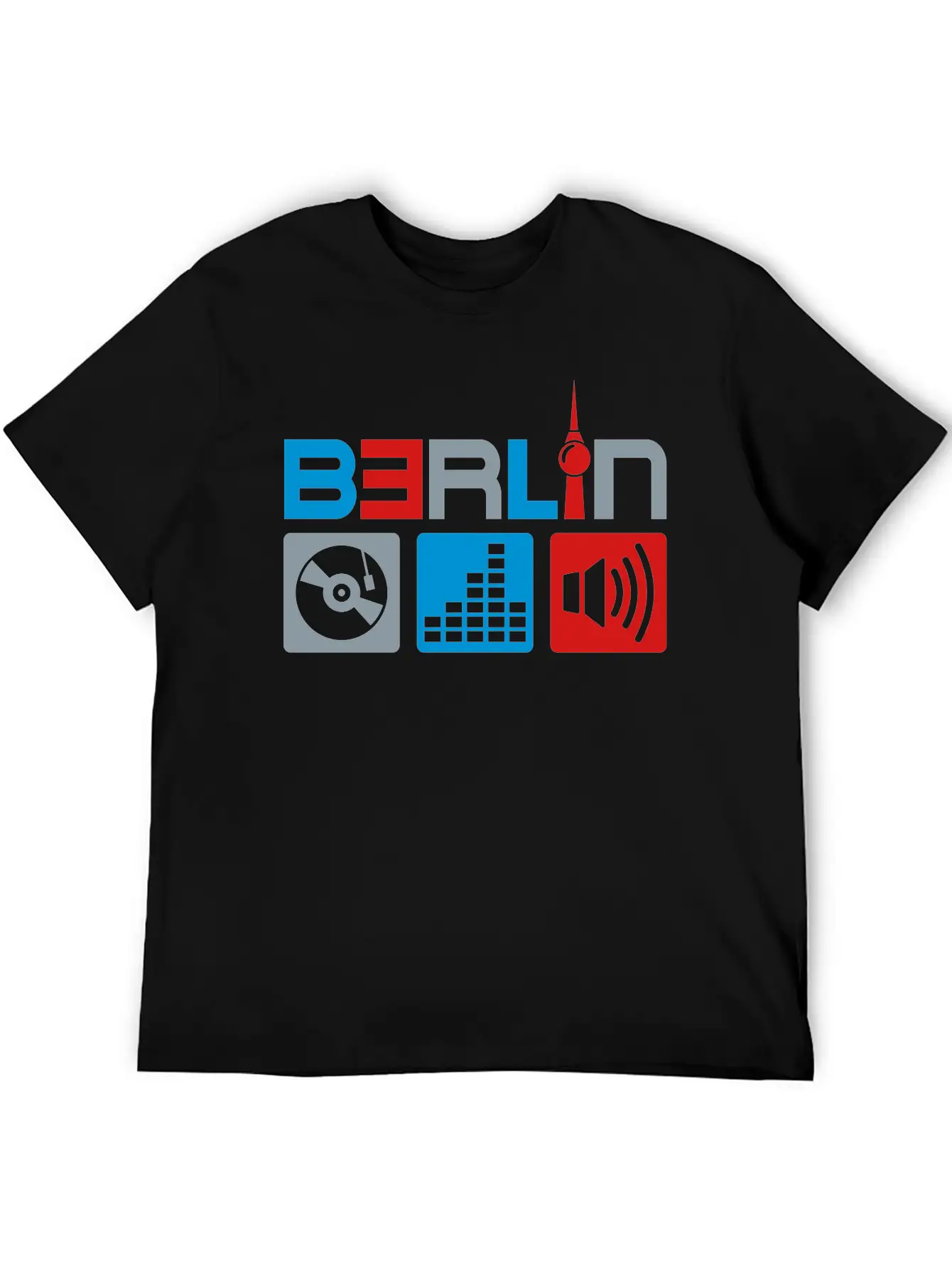 Berlin Music Basic Graphic T-Shirt – Daily Comfort In Soft Cotton