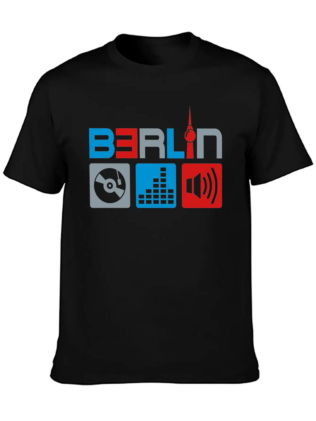 Berlin Music Basic Graphic T-Shirt – Daily Comfort In Soft Cotton