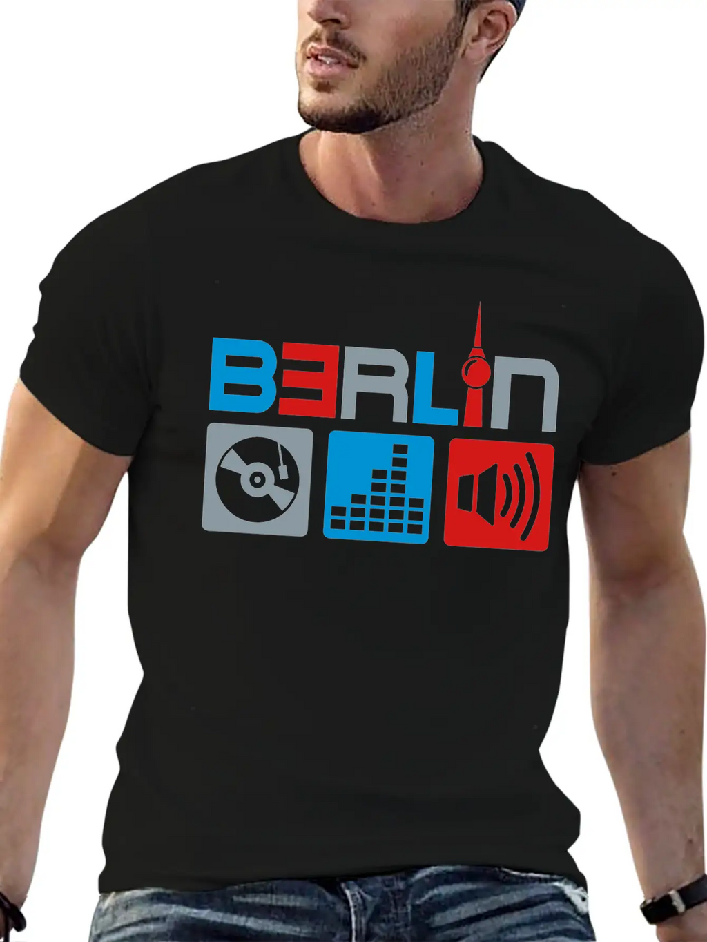 Berlin Music Basic Graphic T-Shirt – Daily Comfort In Soft Cotton