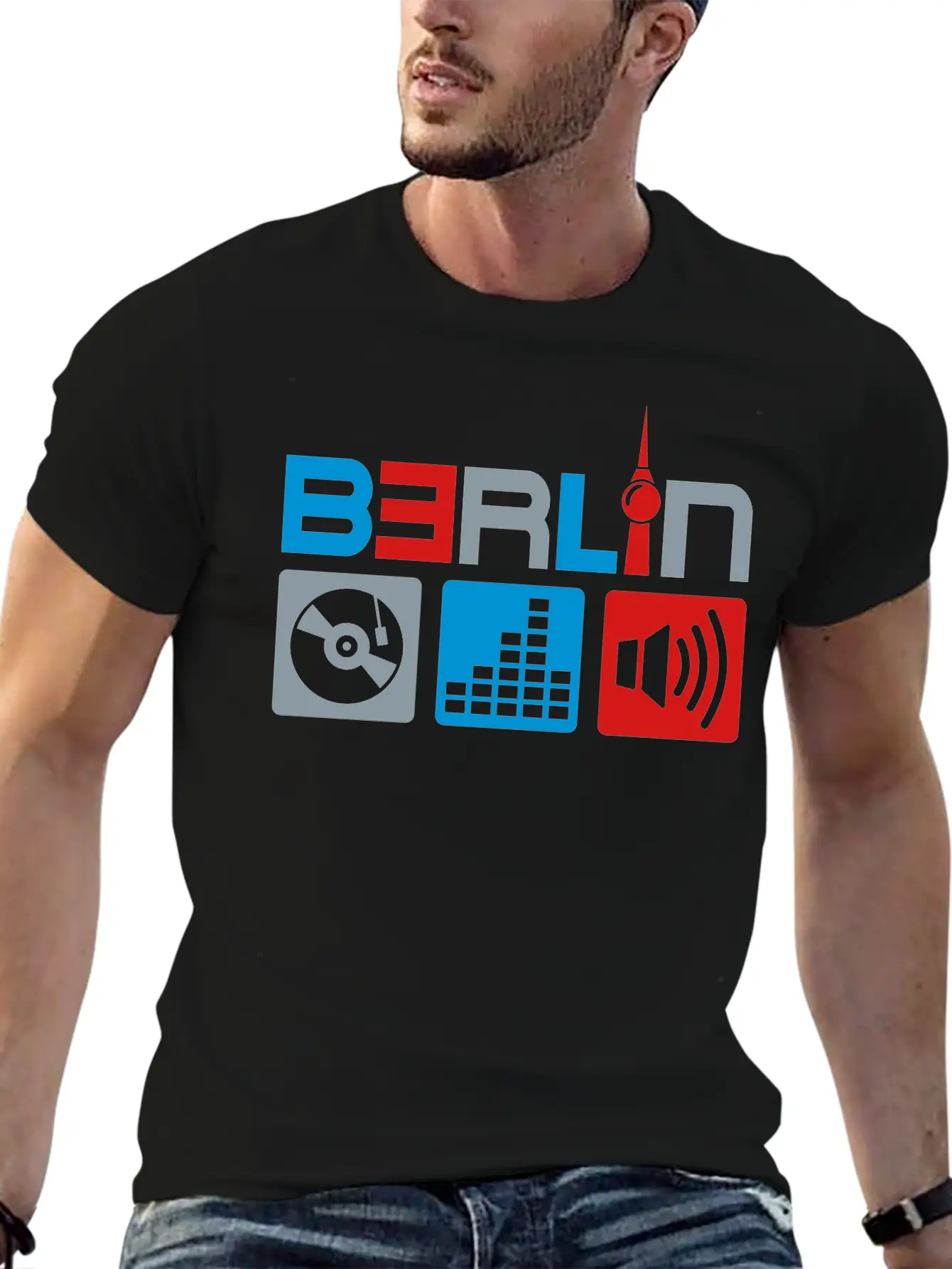 Berlin Music Basic Graphic T-Shirt – Daily Comfort In Soft Cotton