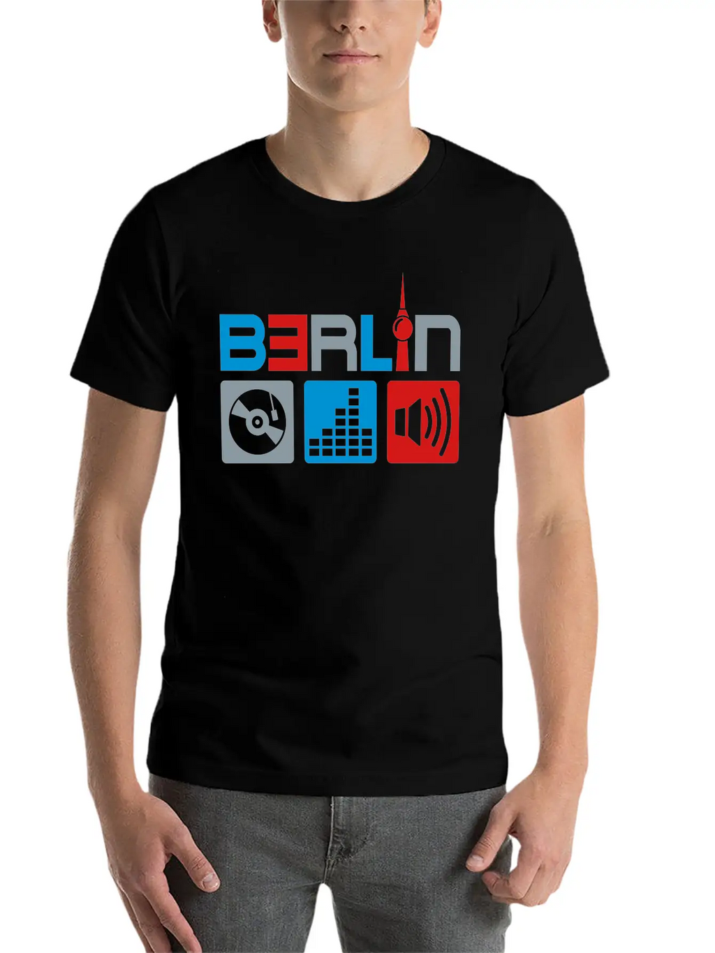 Berlin Music Basic Graphic T-Shirt – Daily Comfort In Soft Cotton