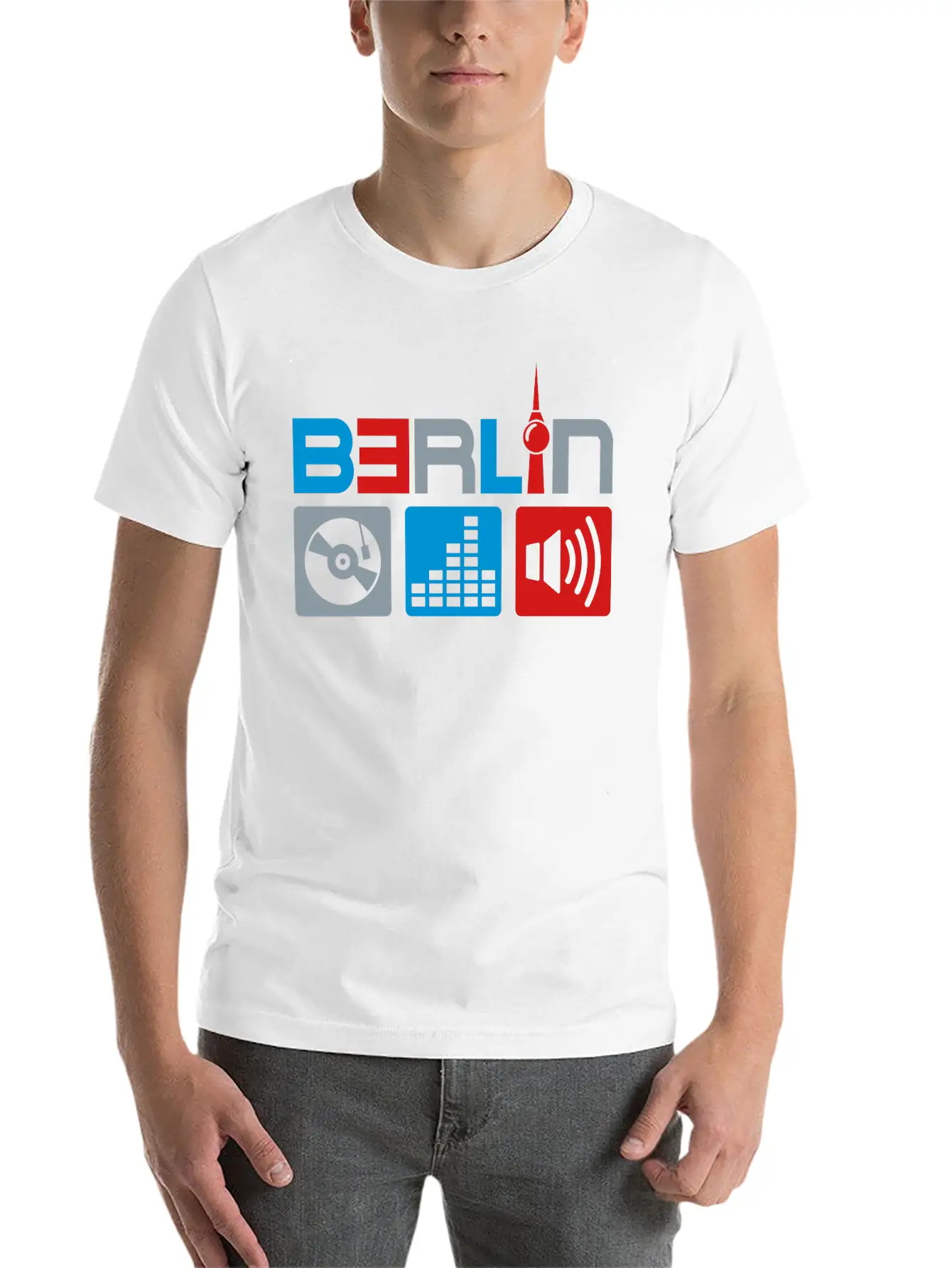 Berlin Music Basic Graphic T-Shirt – Daily Comfort In Soft Cotton