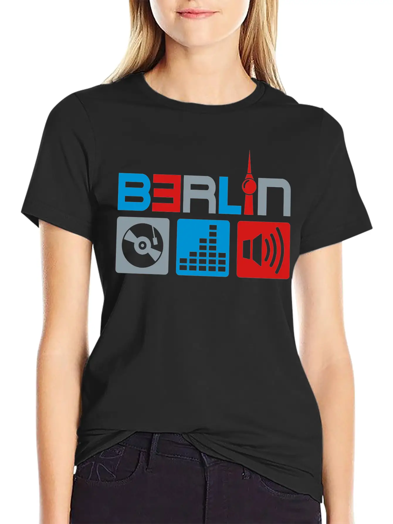Berlin Music Basic Graphic T-Shirt – Daily Comfort In Soft Cotton