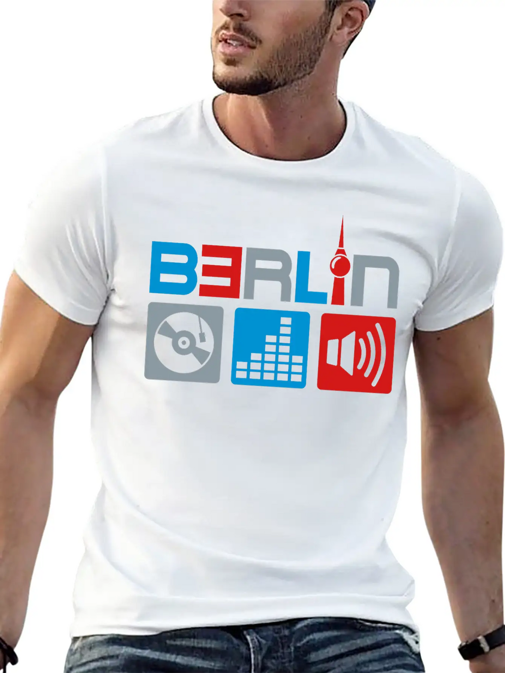 Berlin Music Basic Graphic T-Shirt – Daily Comfort In Soft Cotton