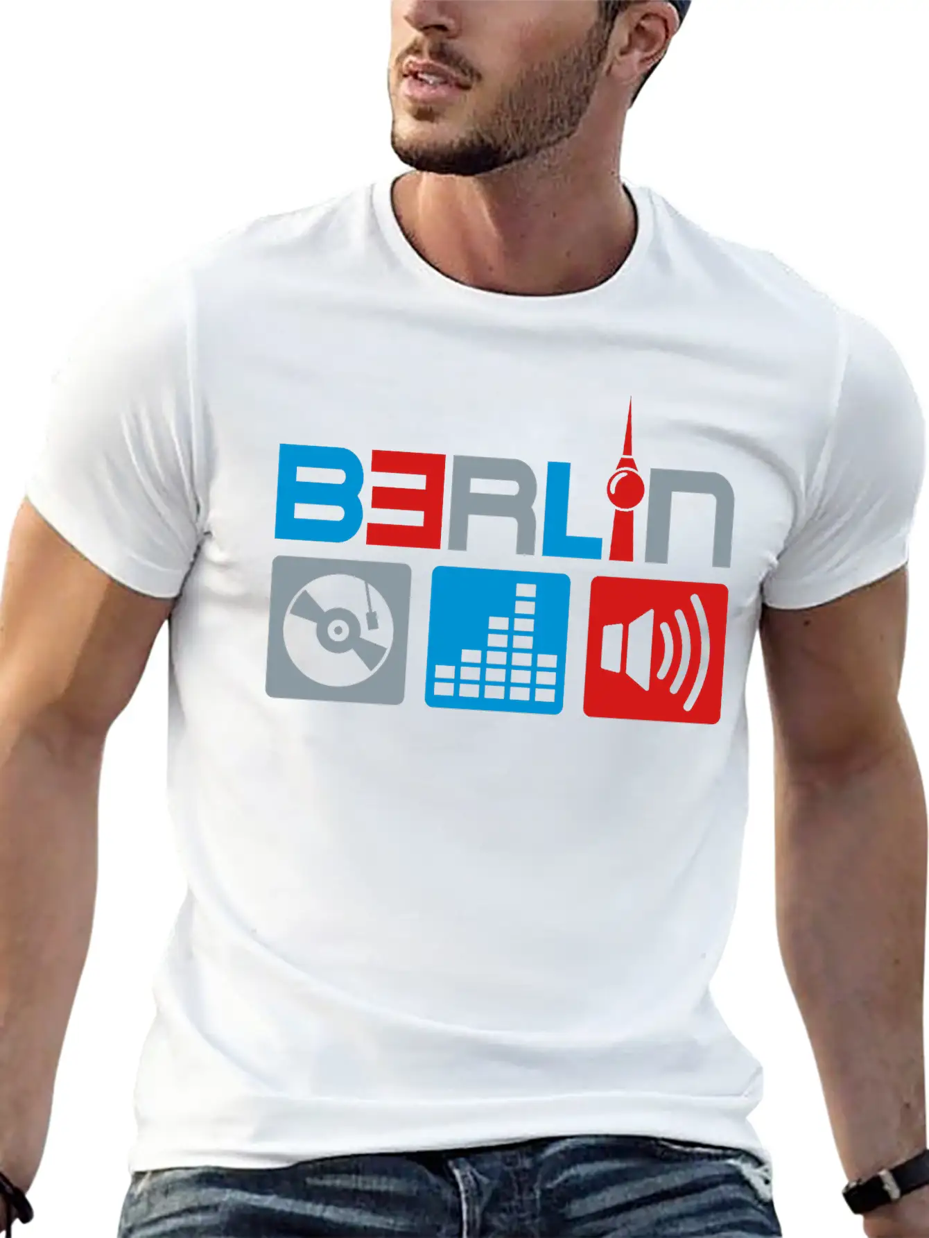 Berlin Music Basic Graphic T-Shirt – Daily Comfort In Soft Cotton