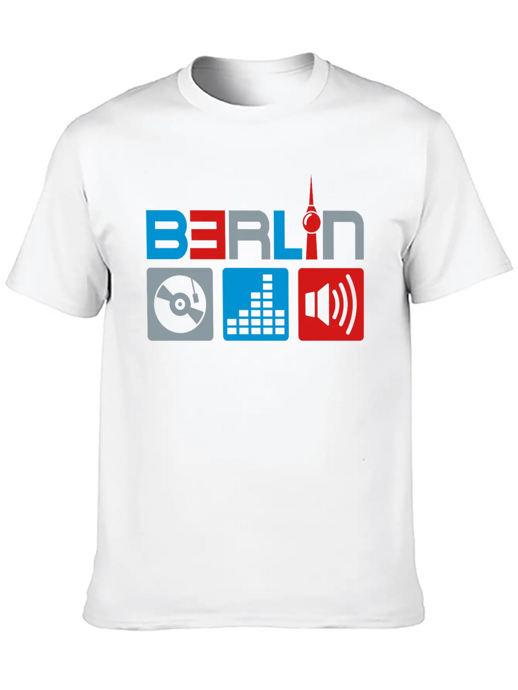 Berlin Music Basic Graphic T-Shirt – Daily Comfort In Soft Cotton