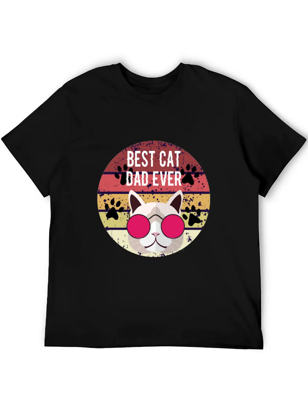 Best Cat Dad Ever Essential Cotton Tee For Daily Outfits – Unisex Style