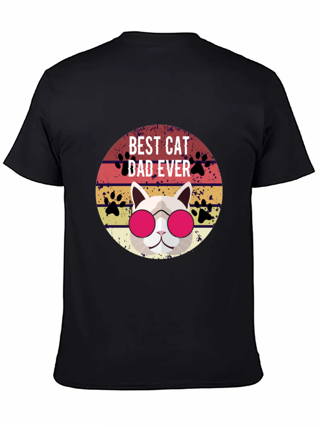 Best Cat Dad Ever Essential Cotton Tee For Daily Outfits – Unisex Style