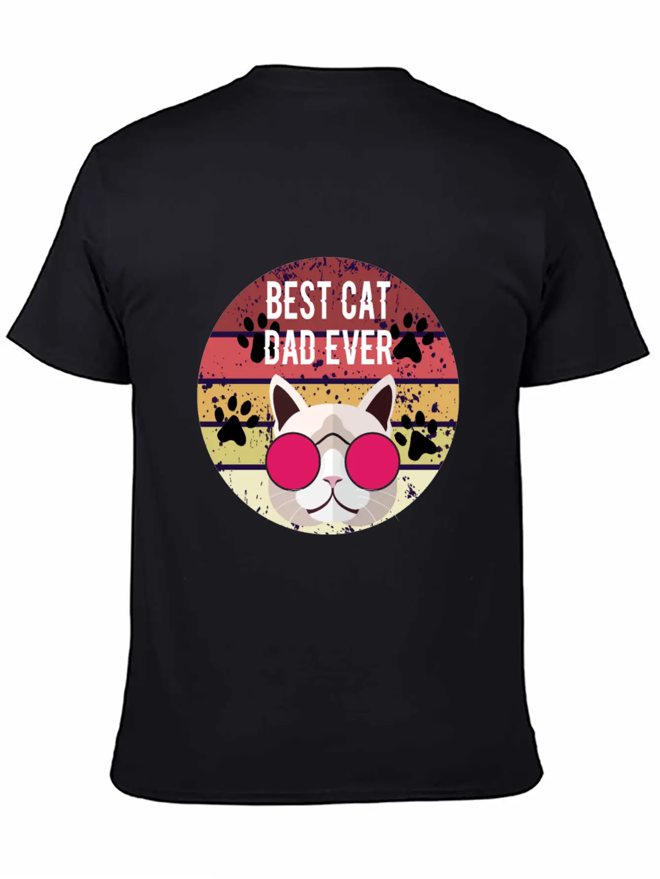 Best Cat Dad Ever Essential Cotton Tee For Daily Outfits – Unisex Style
