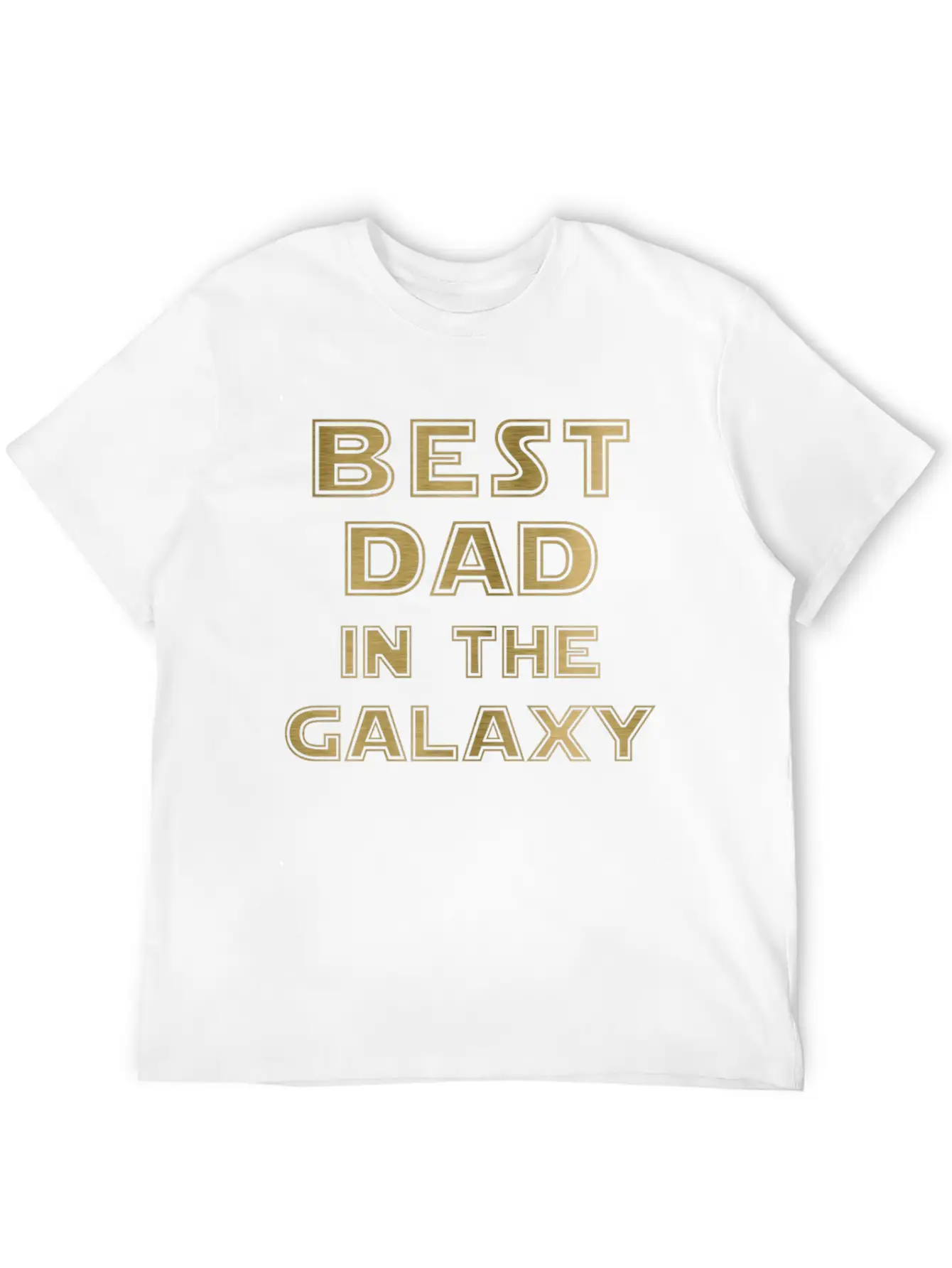 BEST DAD IN THE GALAXY Classic Cotton Tee – Unisex Comfort For Any Season